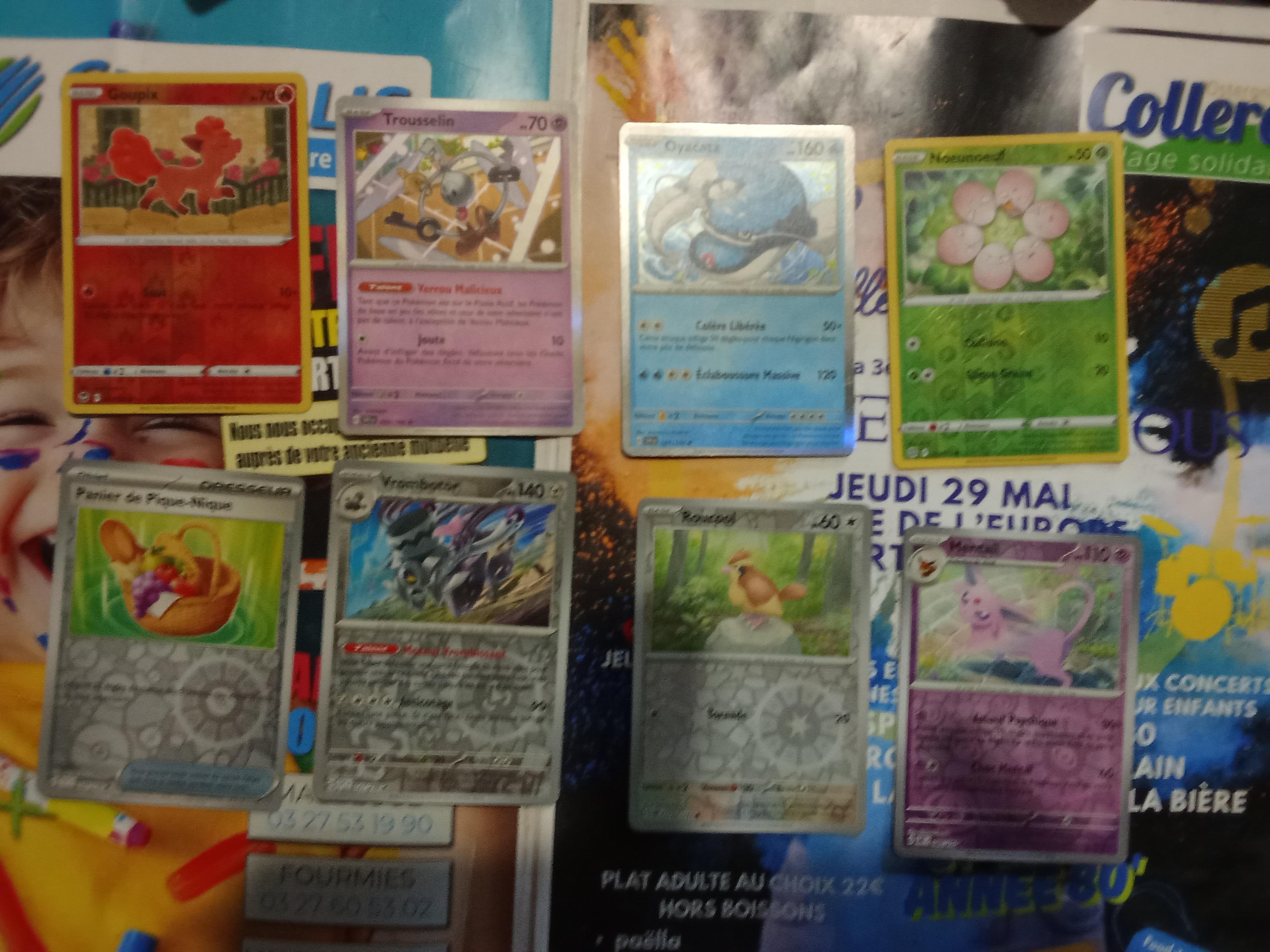 troc de troc lot cartes pokémons réserver mmmanga envoyé le 28 juiller image 2