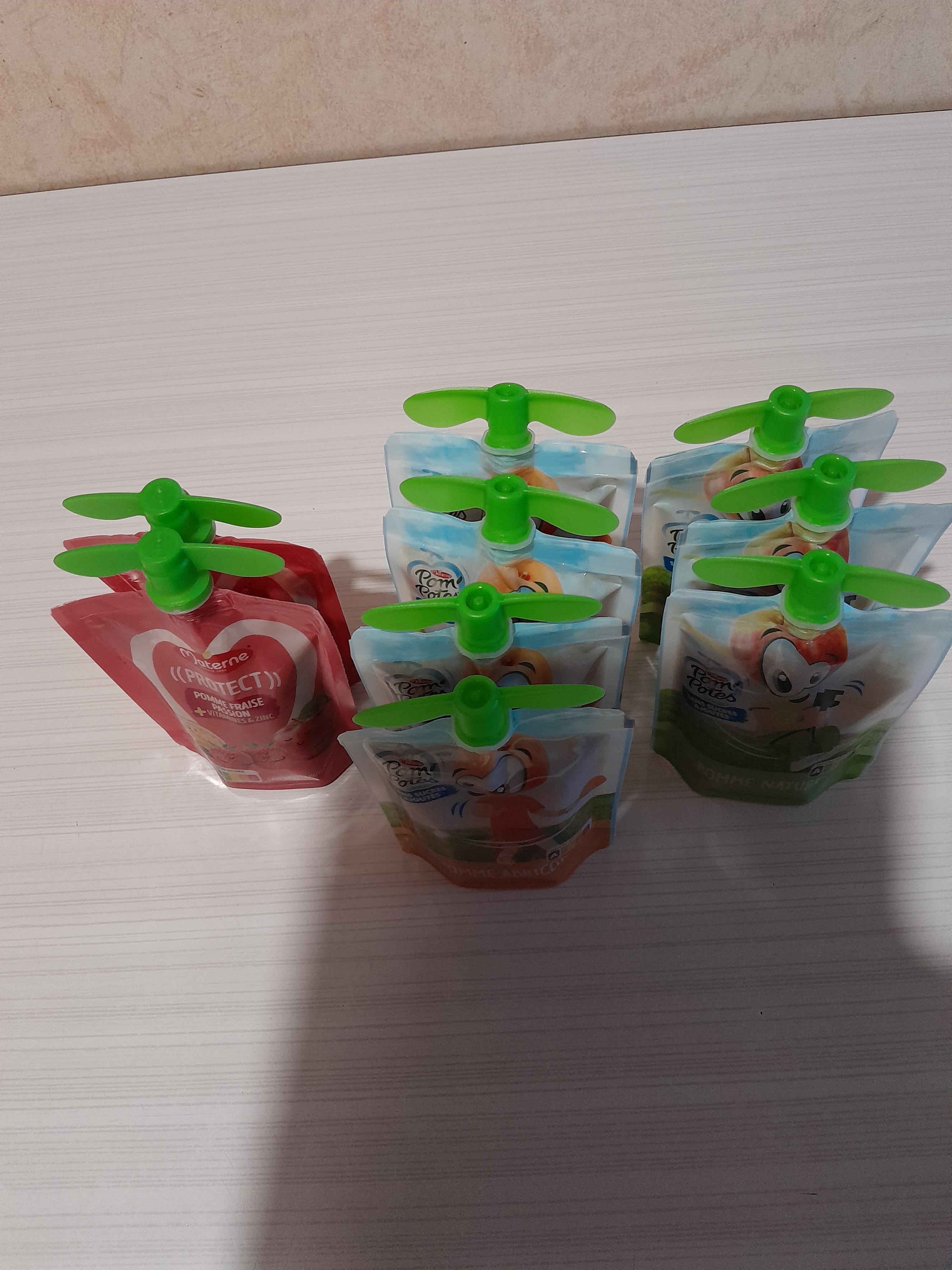 troc de troc lots de 9 compotes neuves image 1