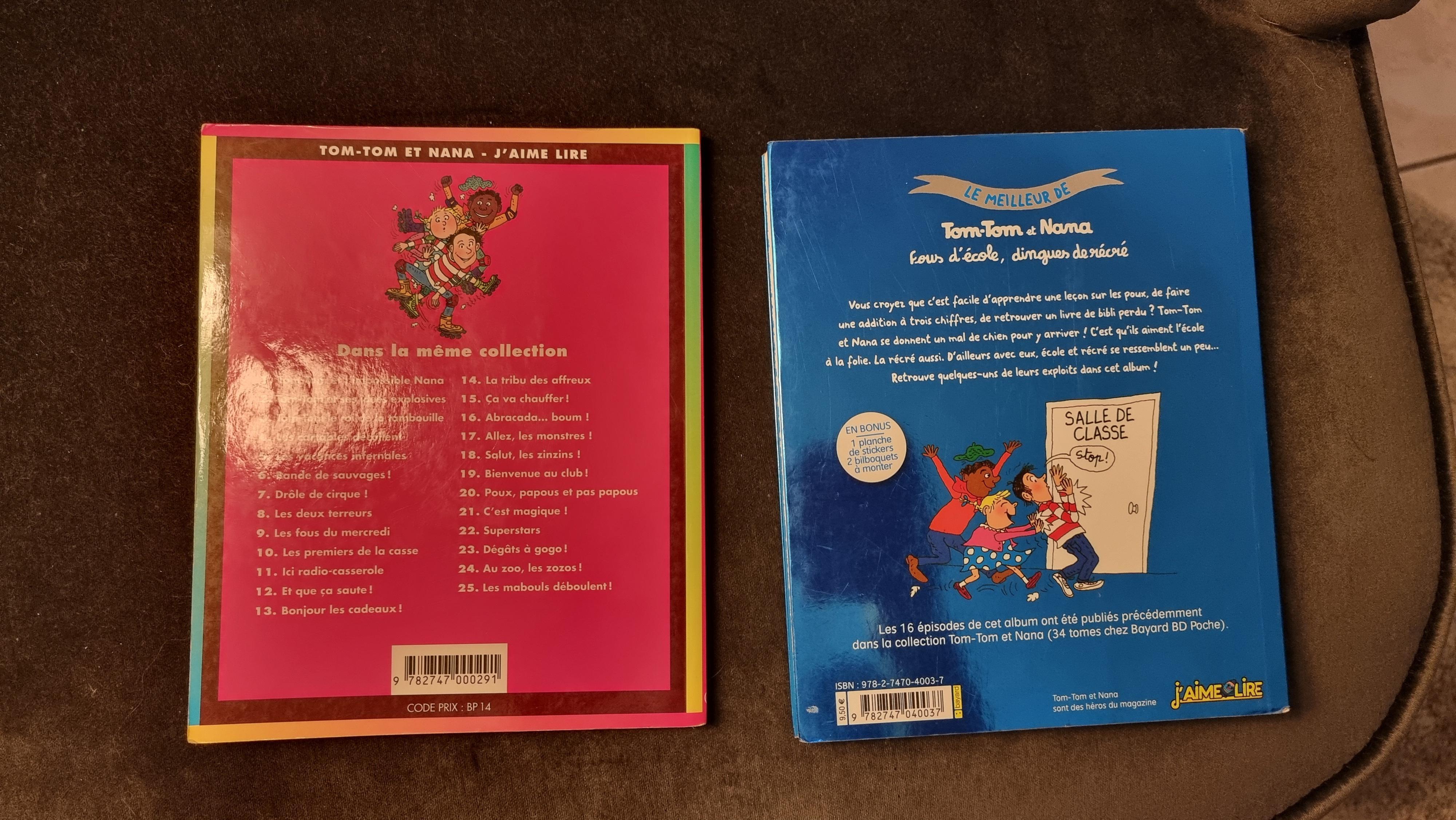 troc de troc lot de 2 livres tom tom et nana image 1