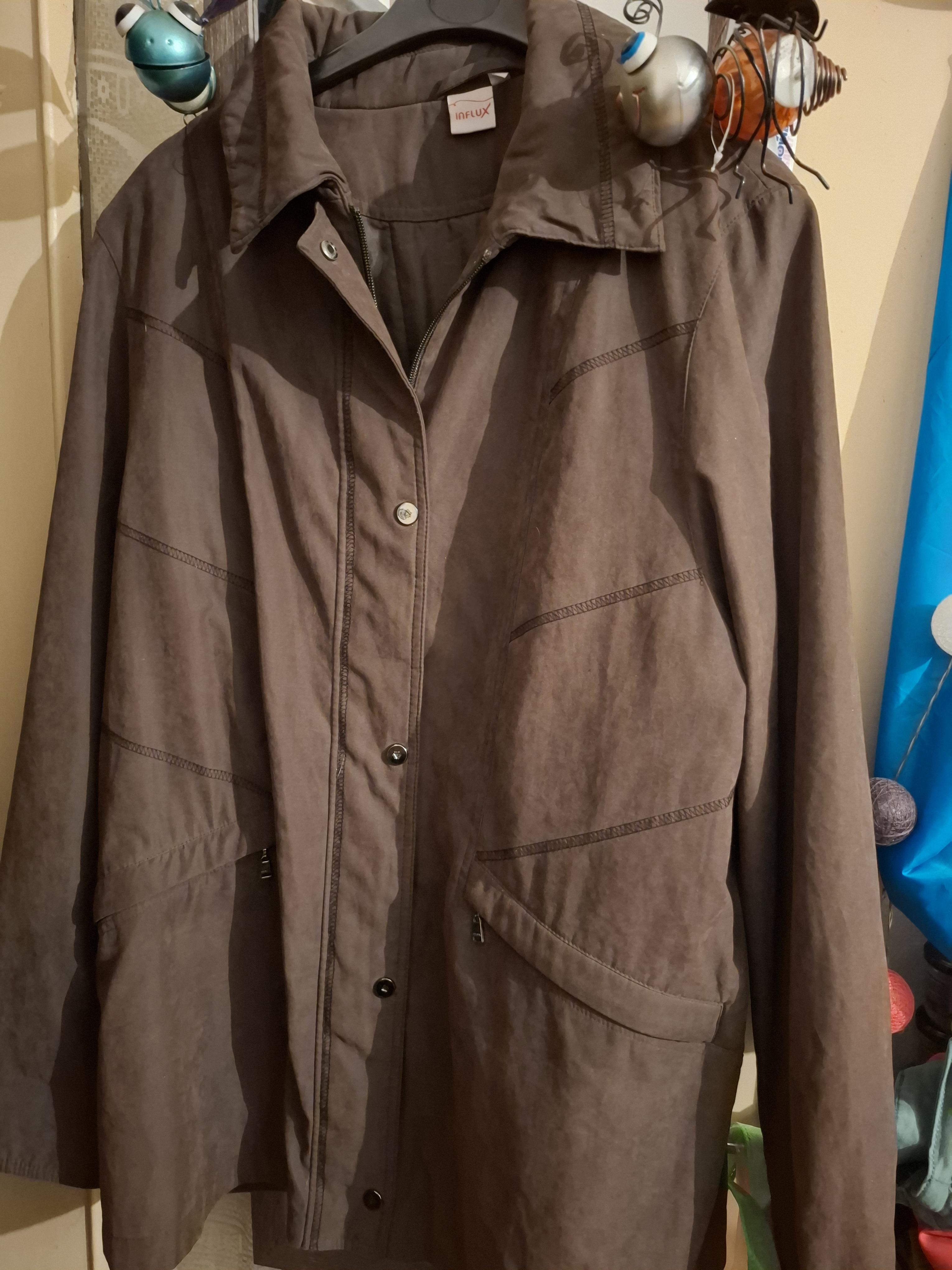 troc de troc caban marron taille 44 image 0