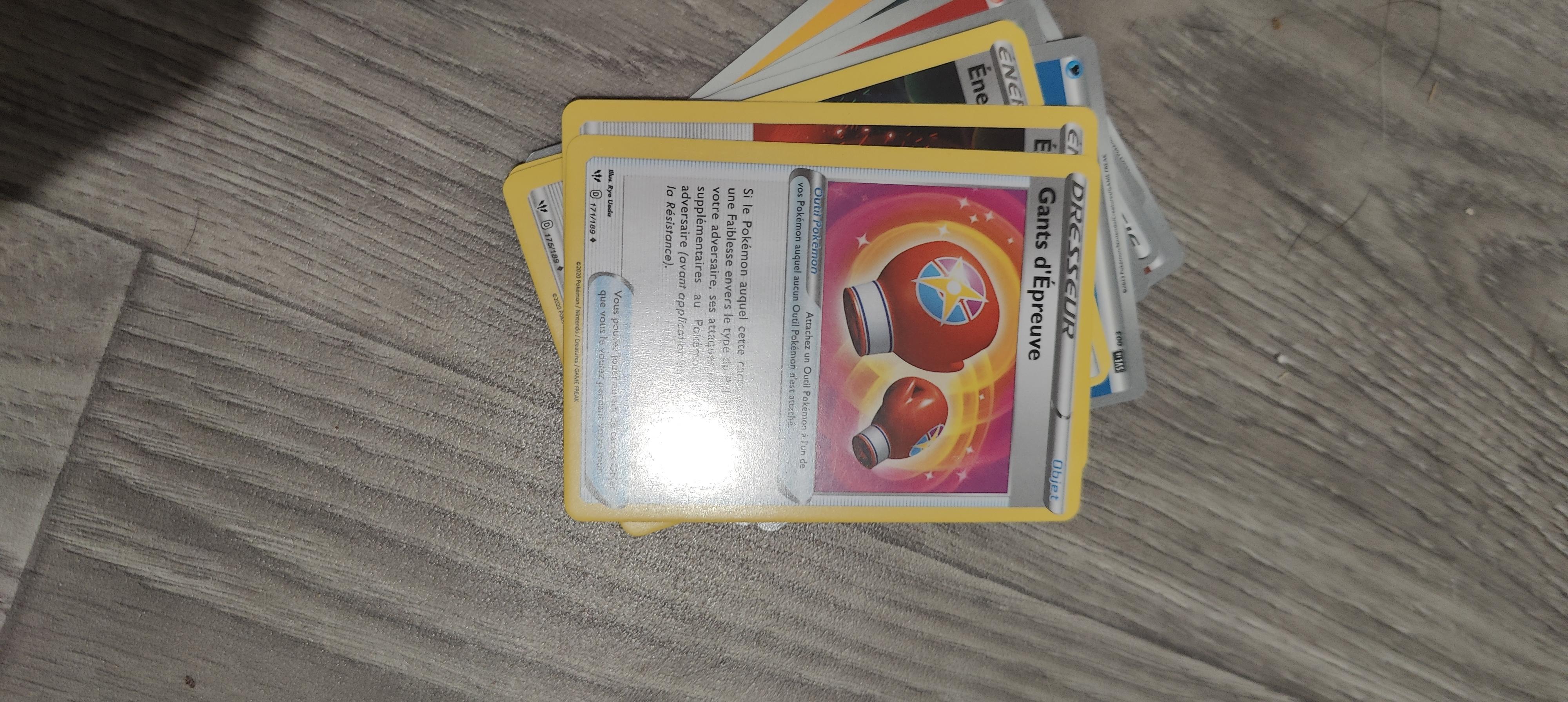 troc de troc reserve lot 10 cartes pokémon image 0