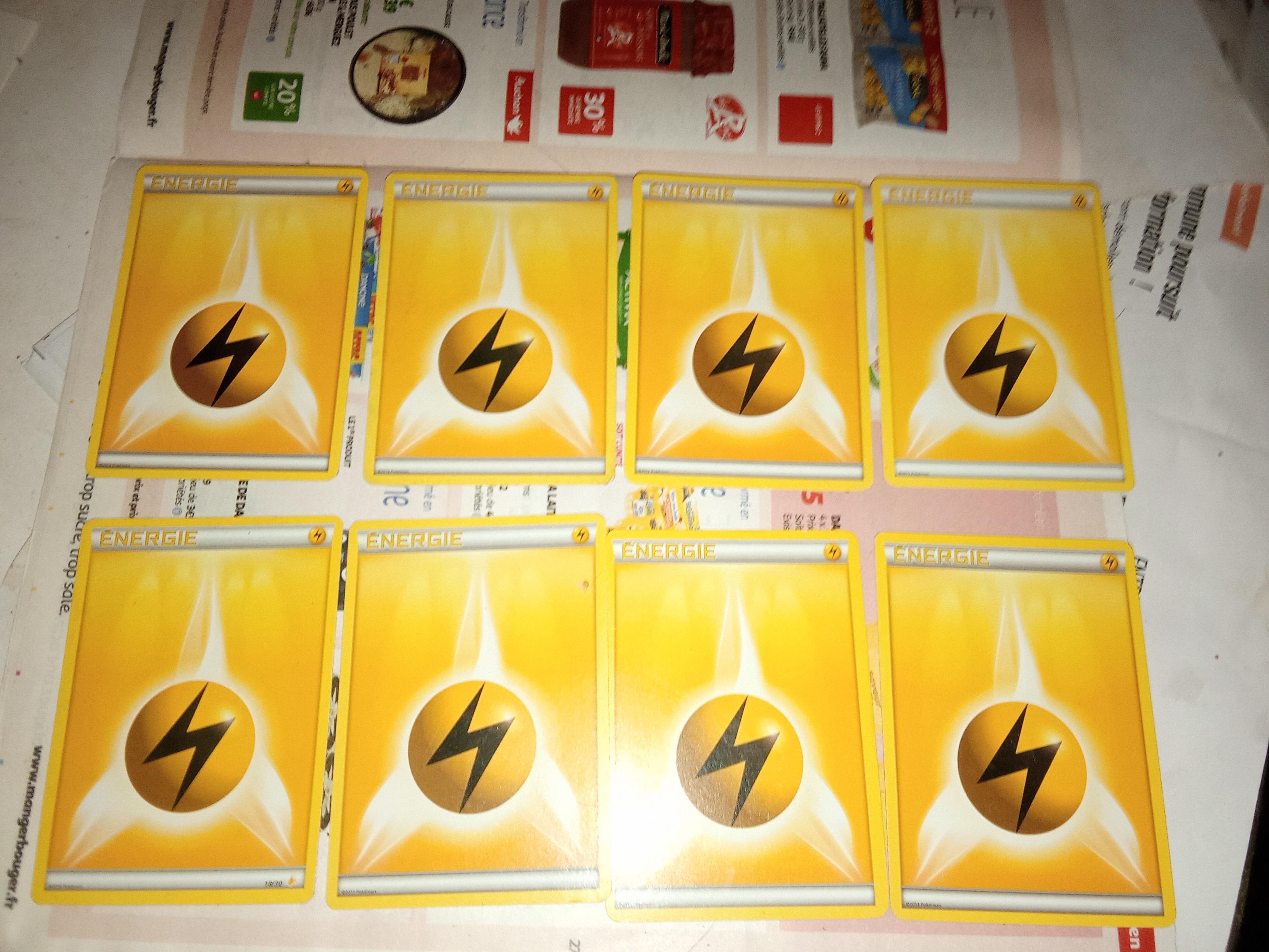 troc de troc lot cartes pokémons réserver gisette image 0