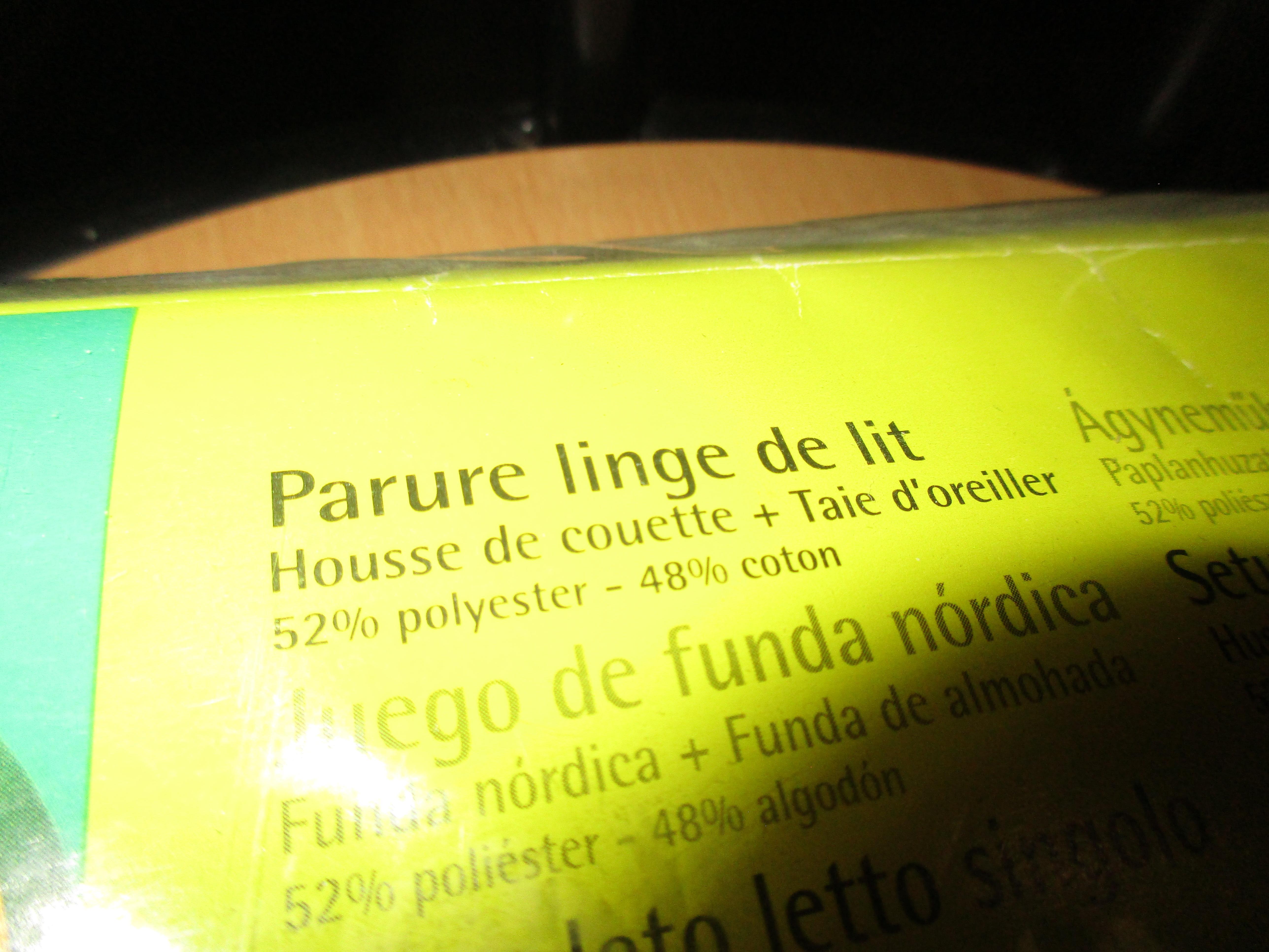 troc de troc housse de couette neuve+ses 2 taies image 1