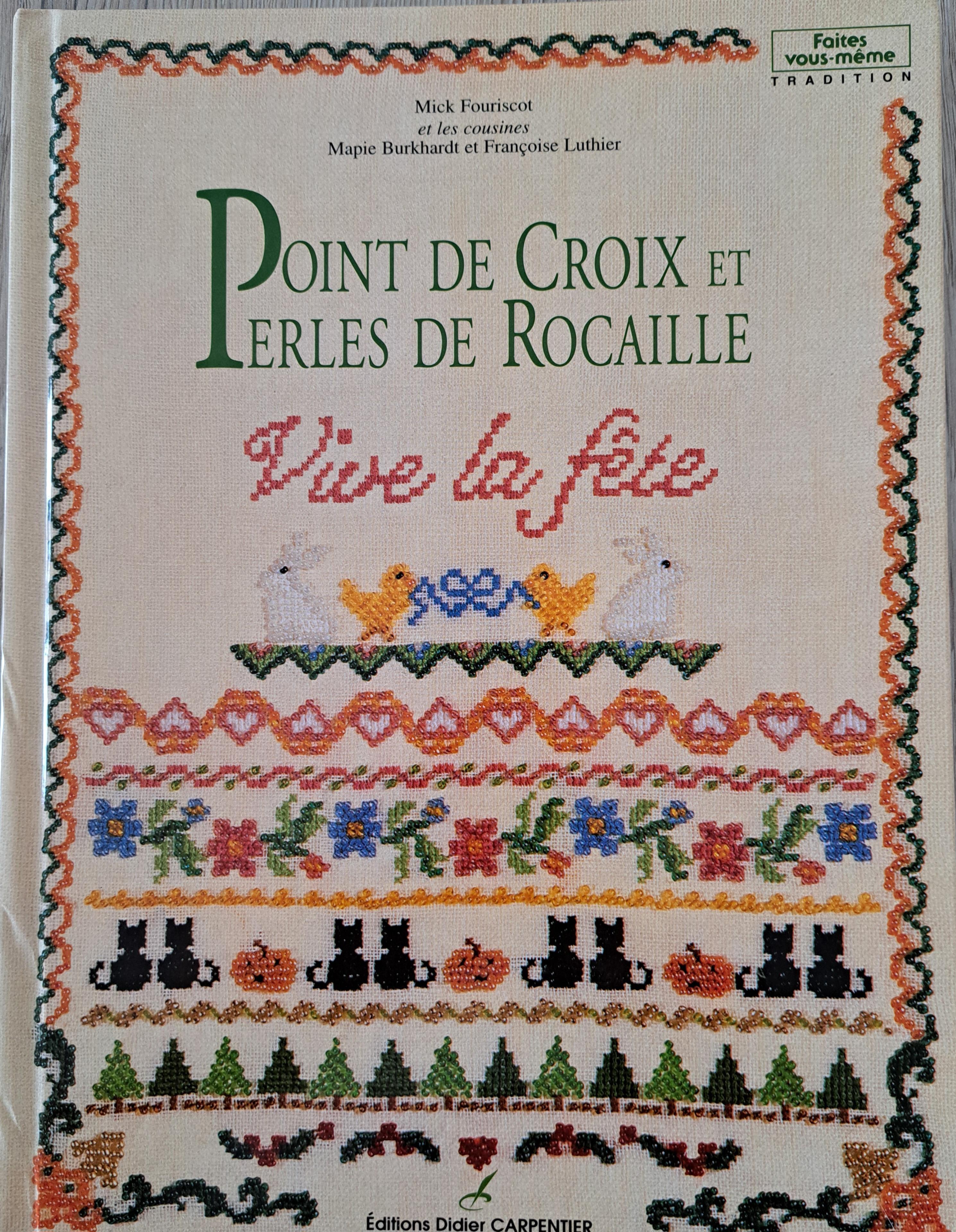 troc de troc réservé point de croix et perles de rocaille image 0