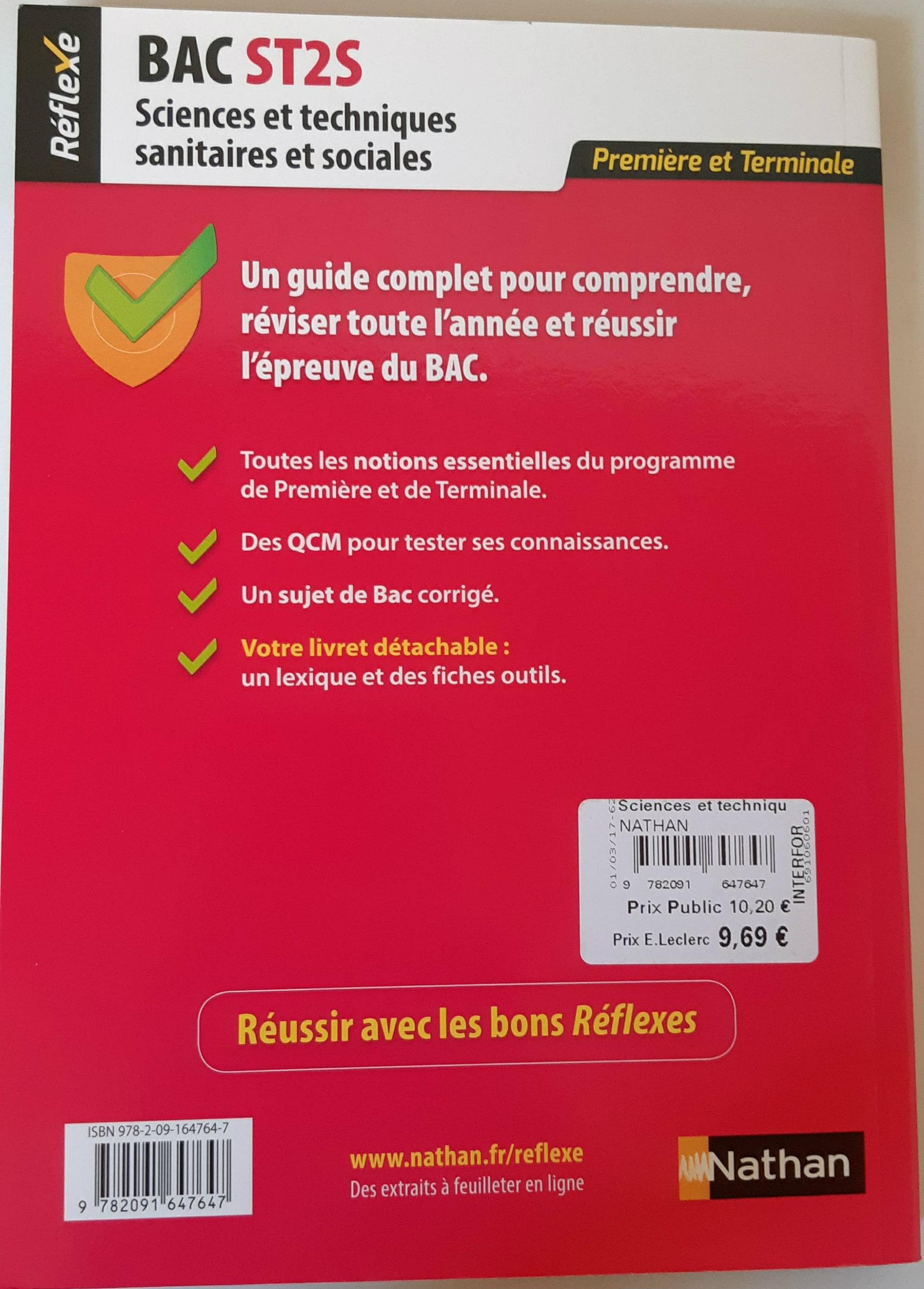 troc de troc lot de 2 livres formation cours bac st2s image 2