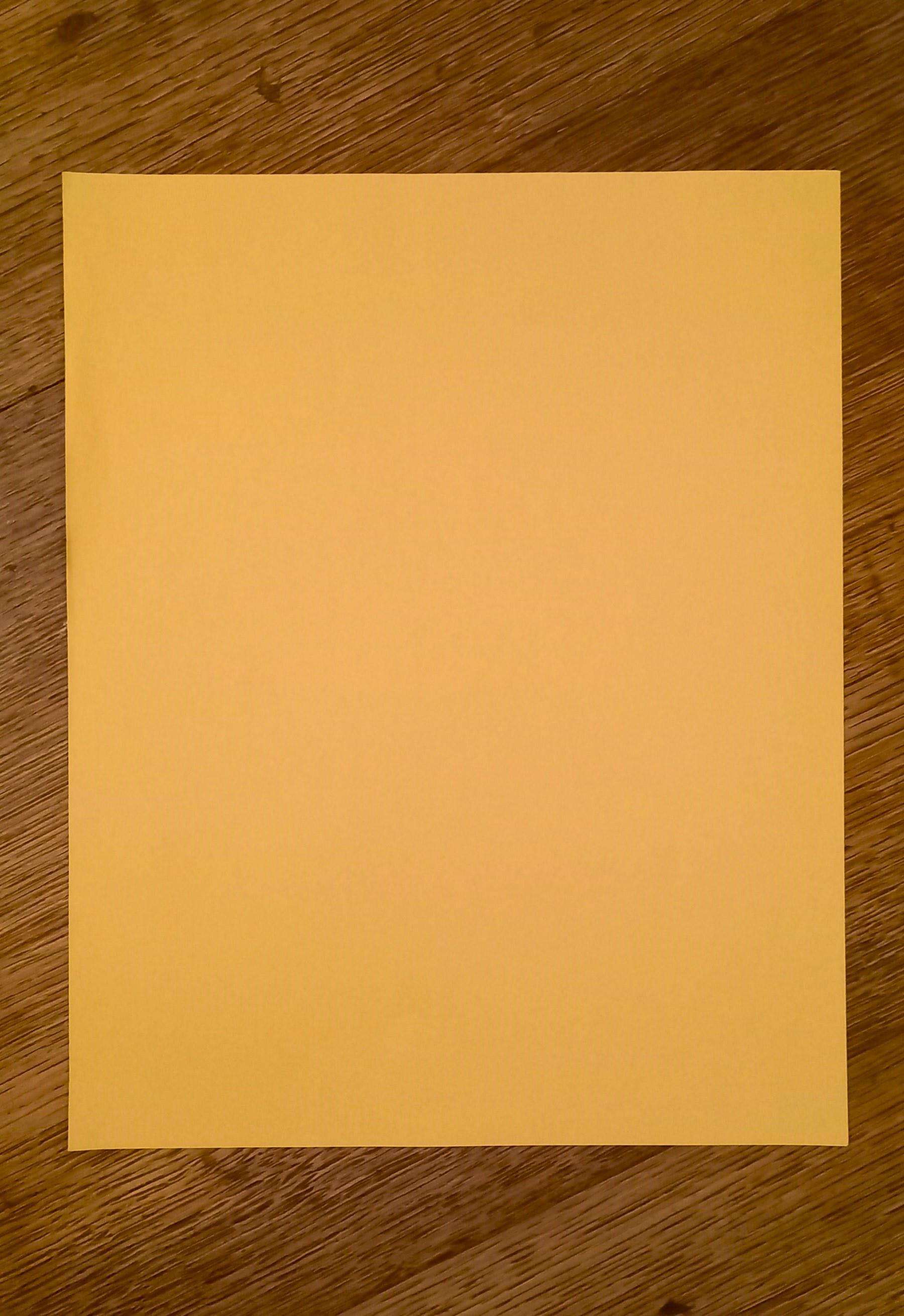 troc de troc papier créatif jaune moutarde. image 0