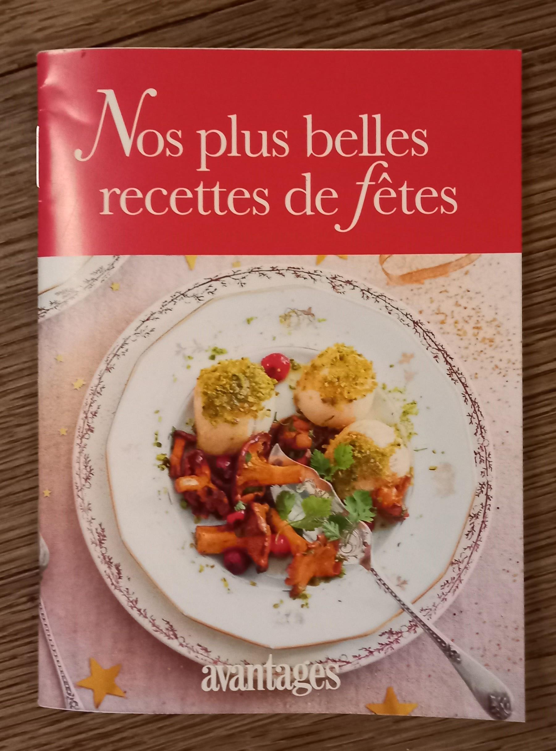 troc de troc livret "nos + belles recettes de fêtes". image 0