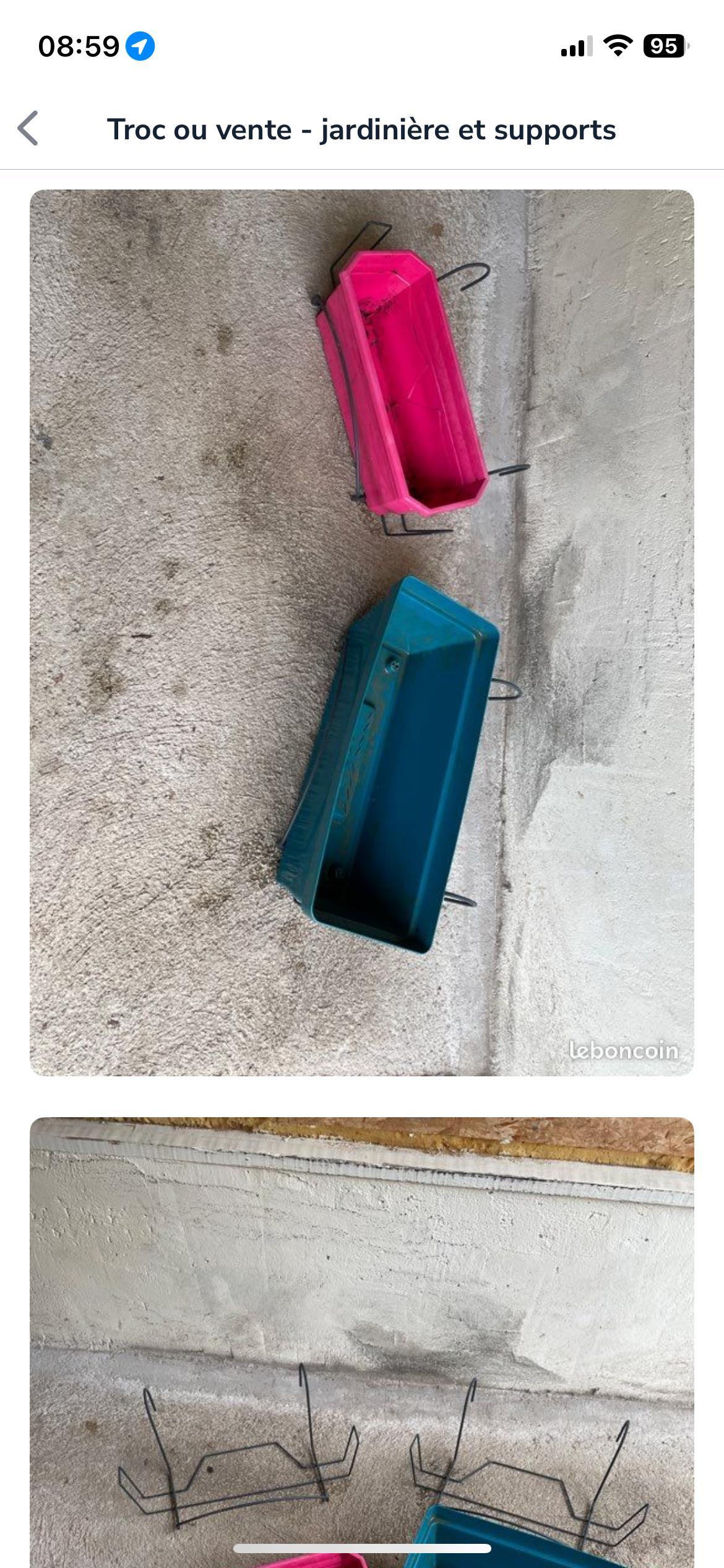 troc de troc jardinière et support image 0