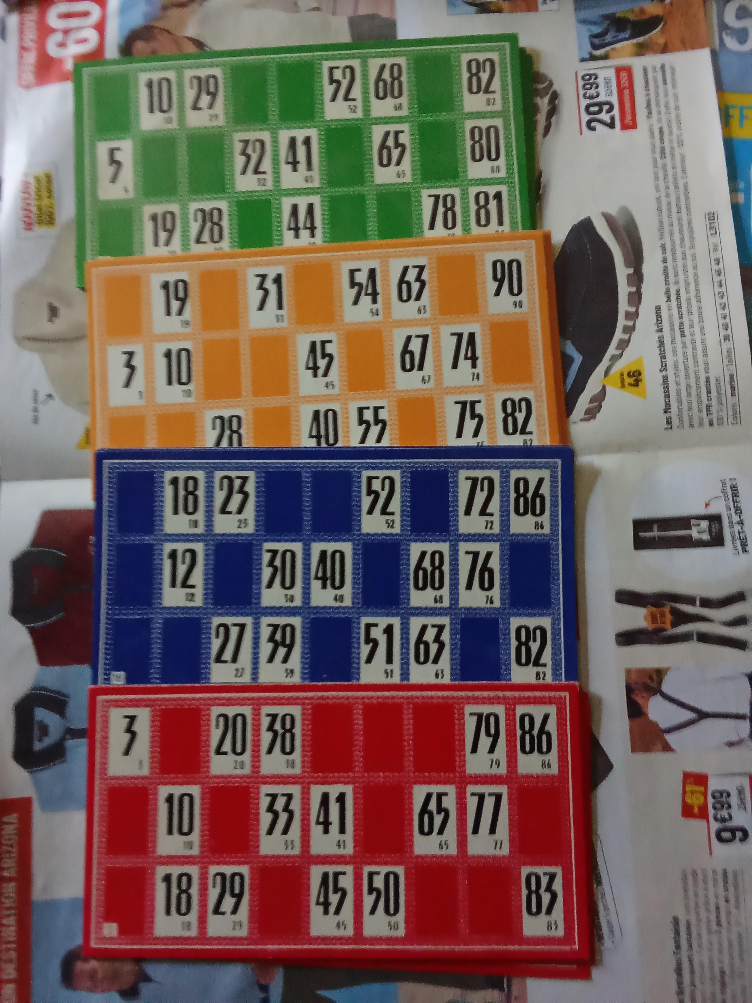 troc de troc ancien jeu loto complet vintage emballage abîmé idem ,couvercle image 2