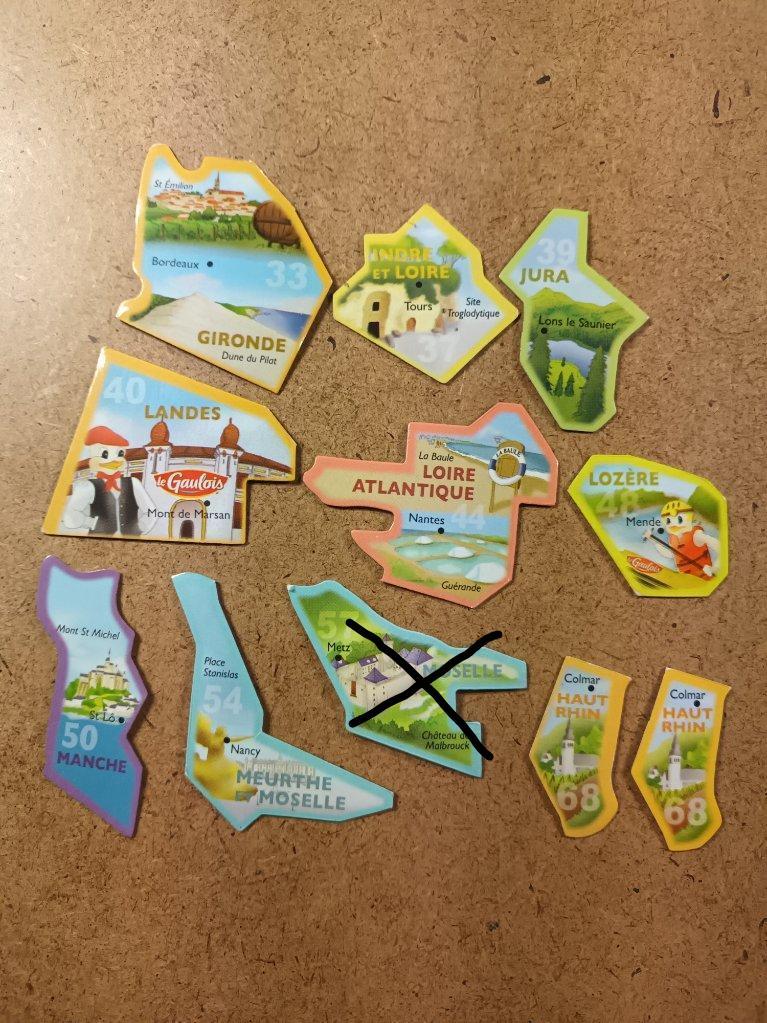 troc de troc magnets le gaulois département au choix image 0