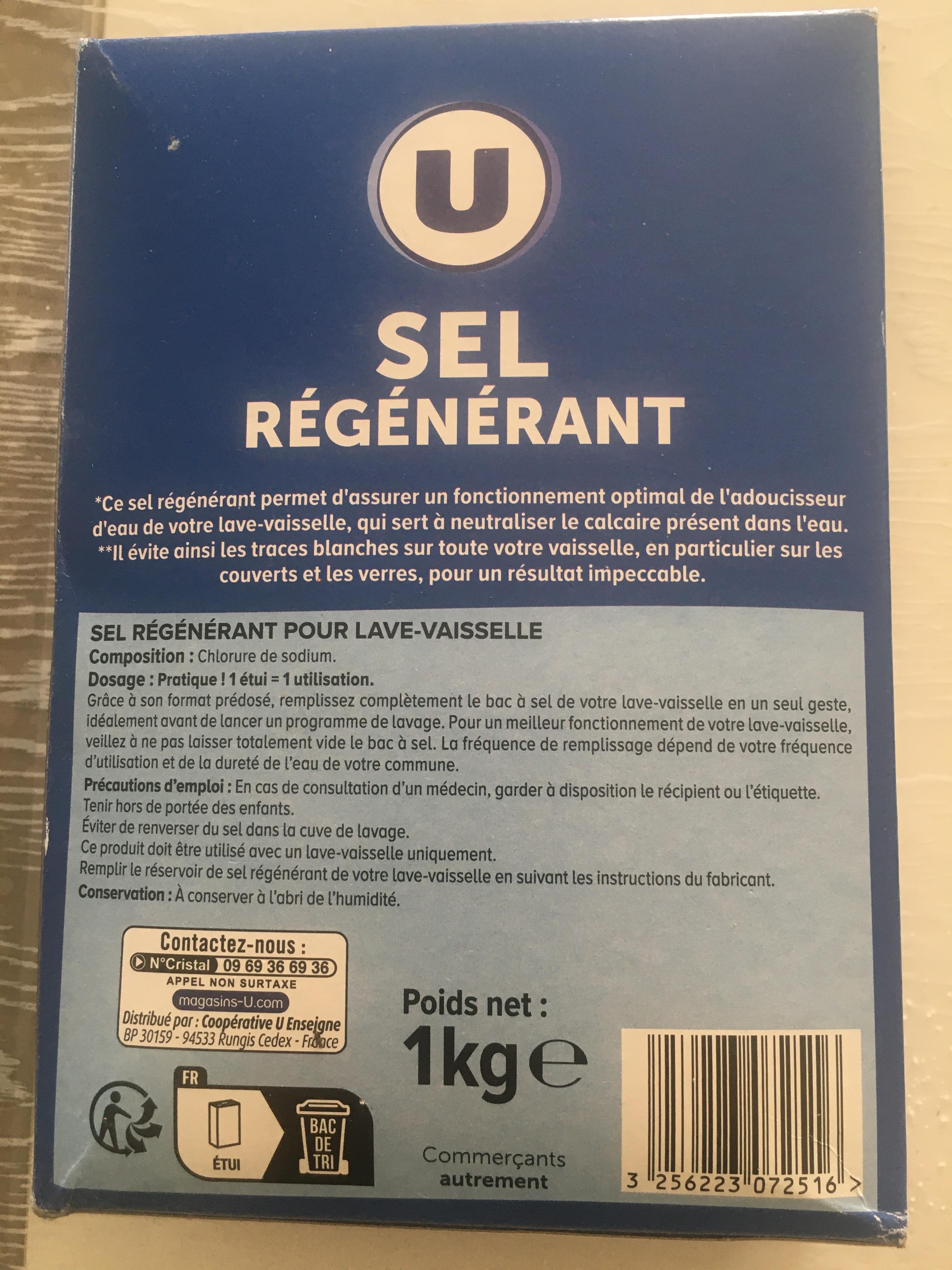 troc de troc sel régénérant lave vaisselle marque u image 1