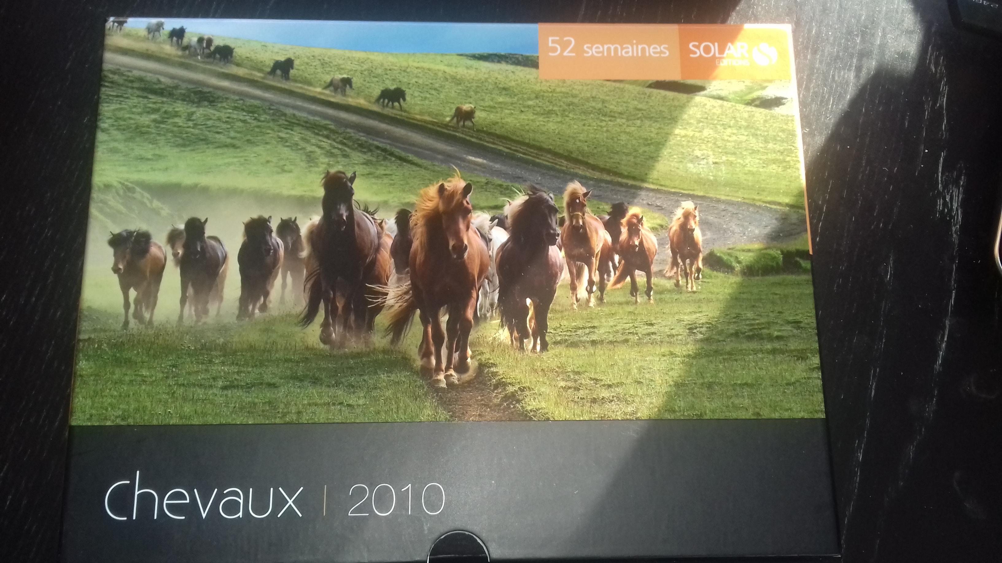 troc de troc reserve - calendrier cheval 2010 image 0