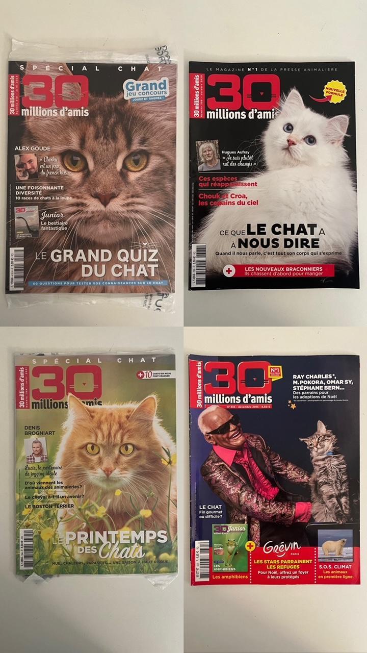 troc de troc 5 magazines sur les chats image 1