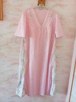 troc de troc chemise de nuit rose taille xl  avec souflet sur les côté image 0