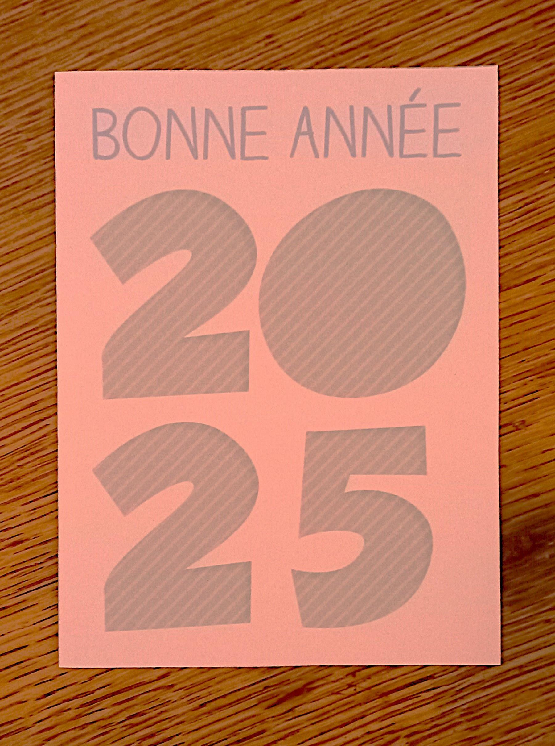 troc de troc carte "bonne annee 2025". image 0