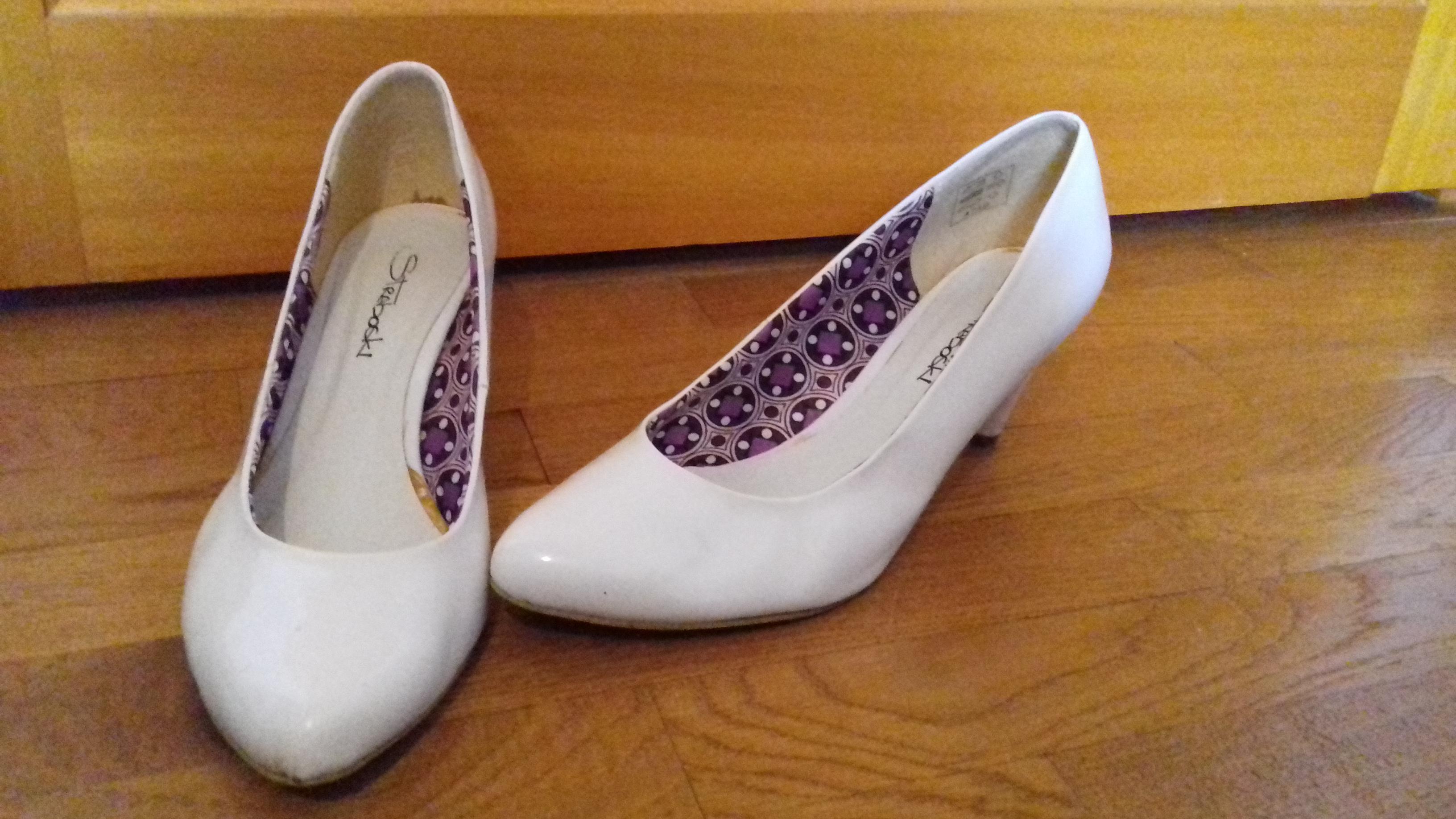 troc de troc escarpins blancs - t39 image 0