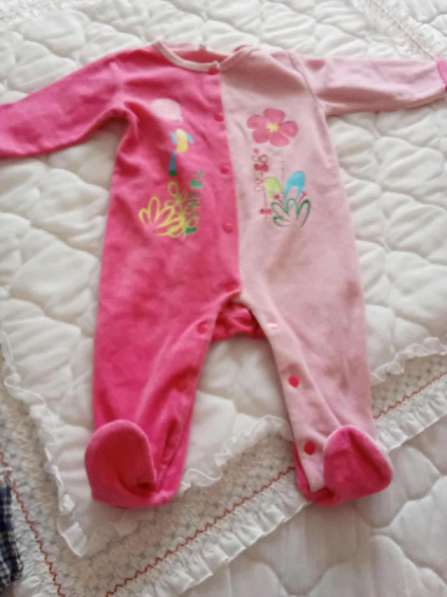 troc de troc pyjama neuf 9 mois rose fille image 0
