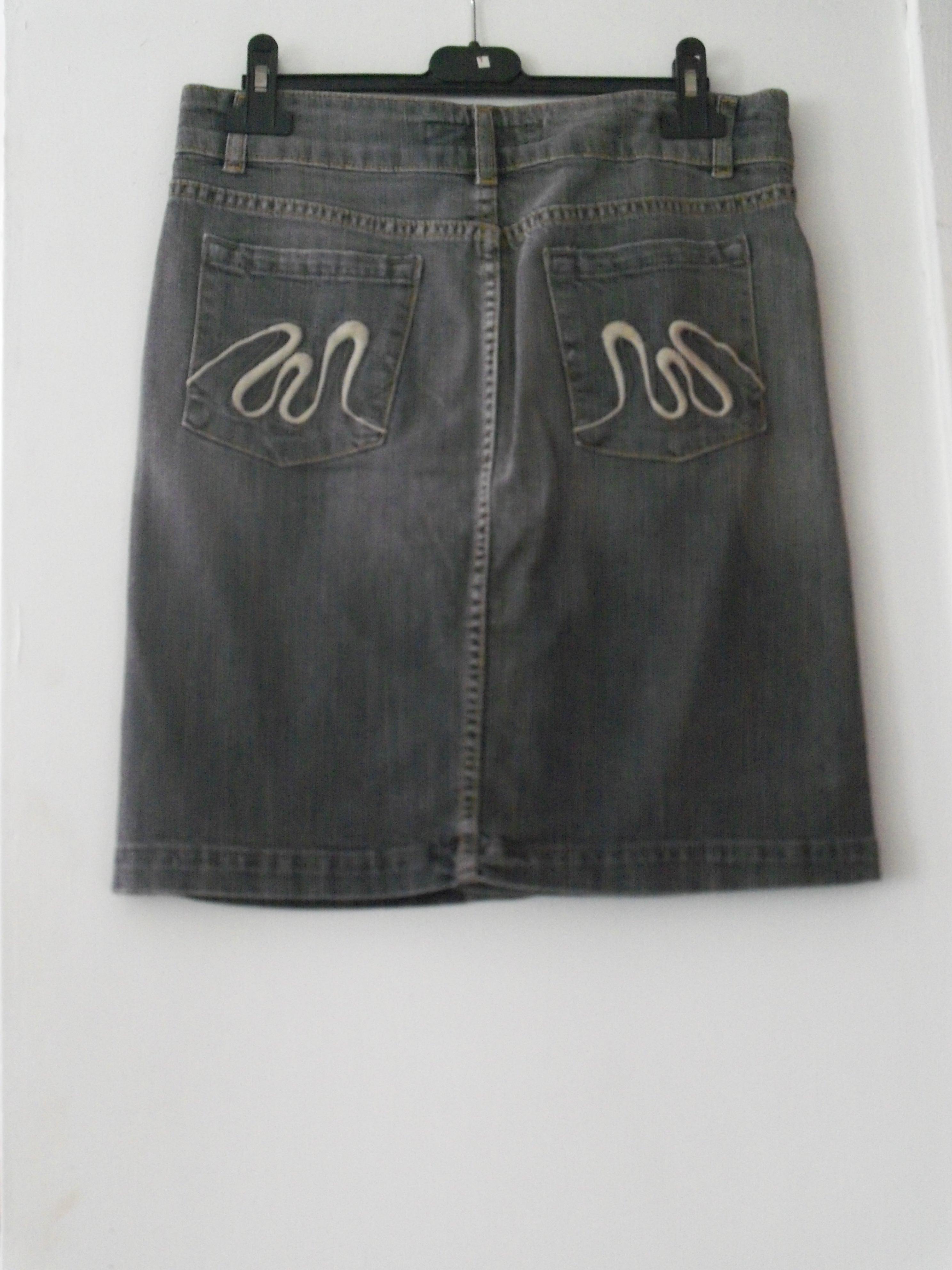 troc de troc jupe mango en jeans neuve t.38 image 1