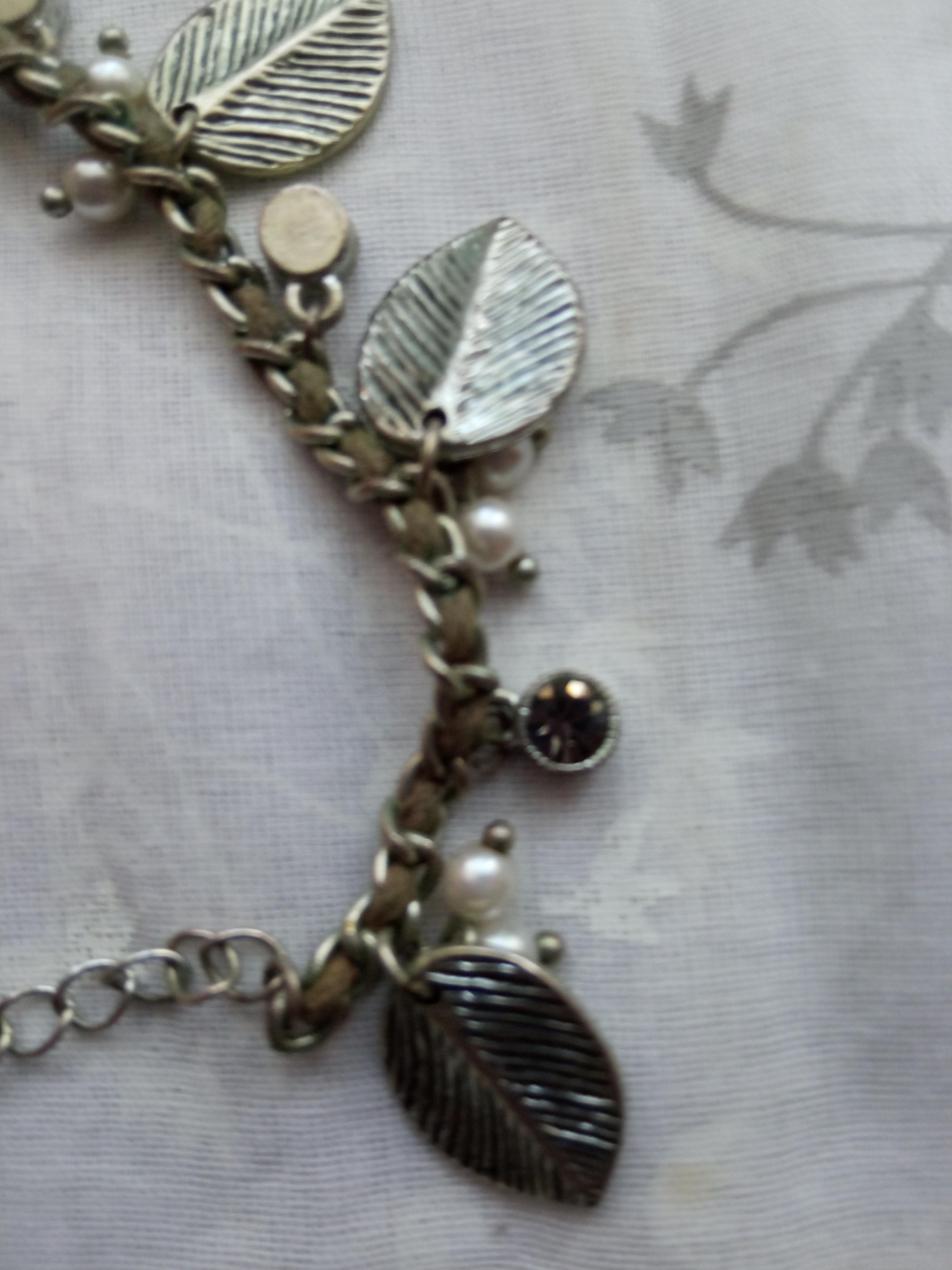 troc de troc bracelet feuilles image 1