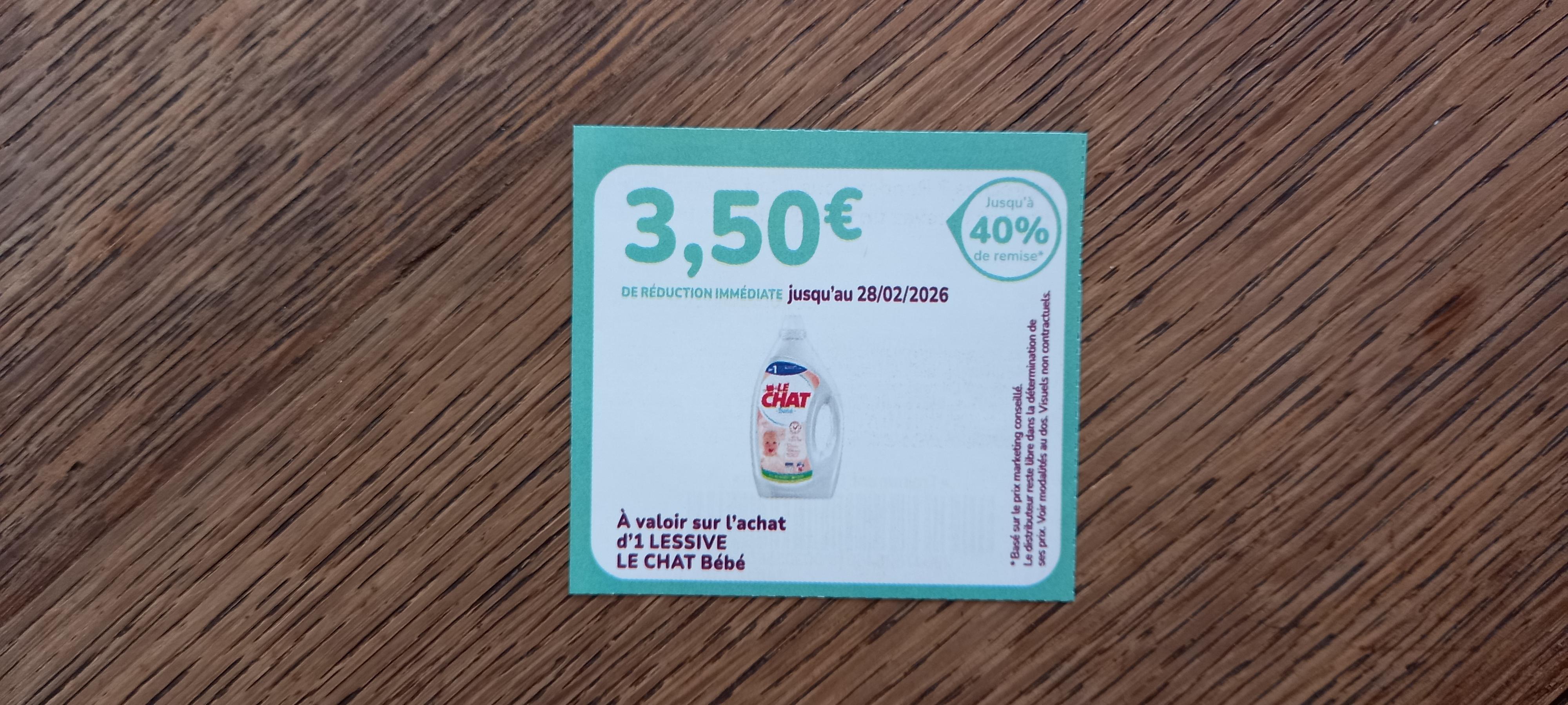 troc de troc bon de réduction le chat. image 0