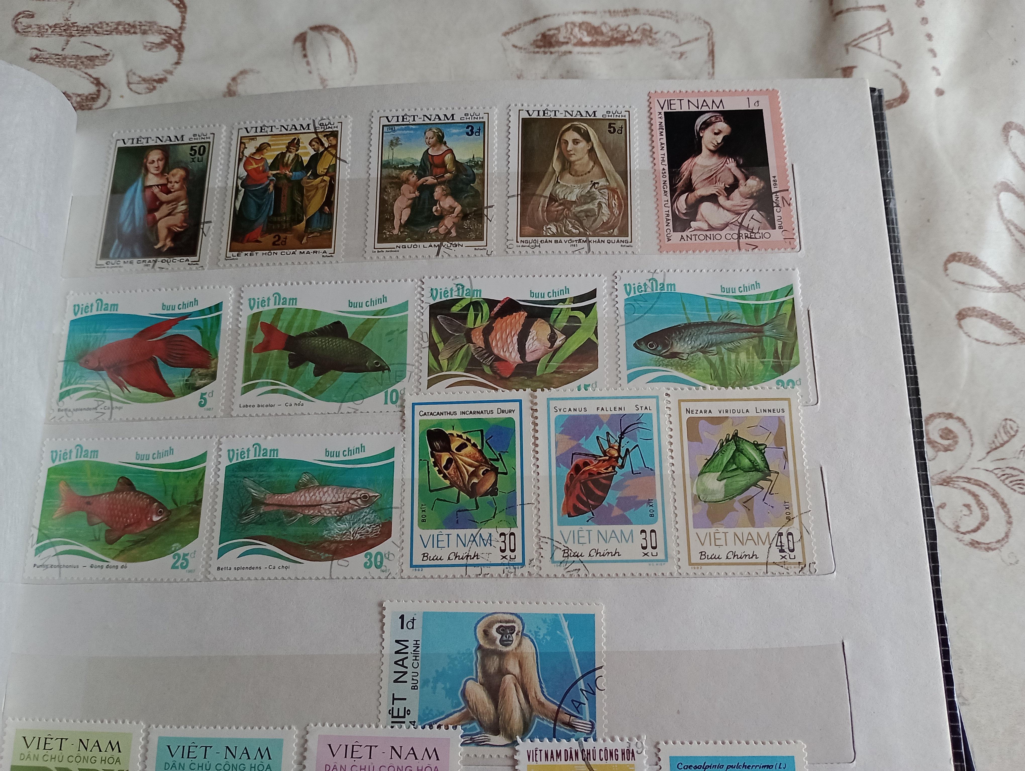 troc de troc réservé noursef lot de 29 timbres vietnam image 1