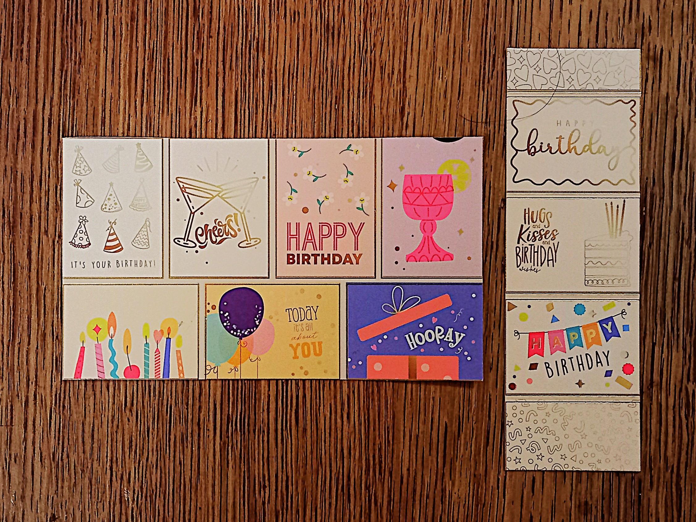 troc de troc etiquettes "birthday". image 0