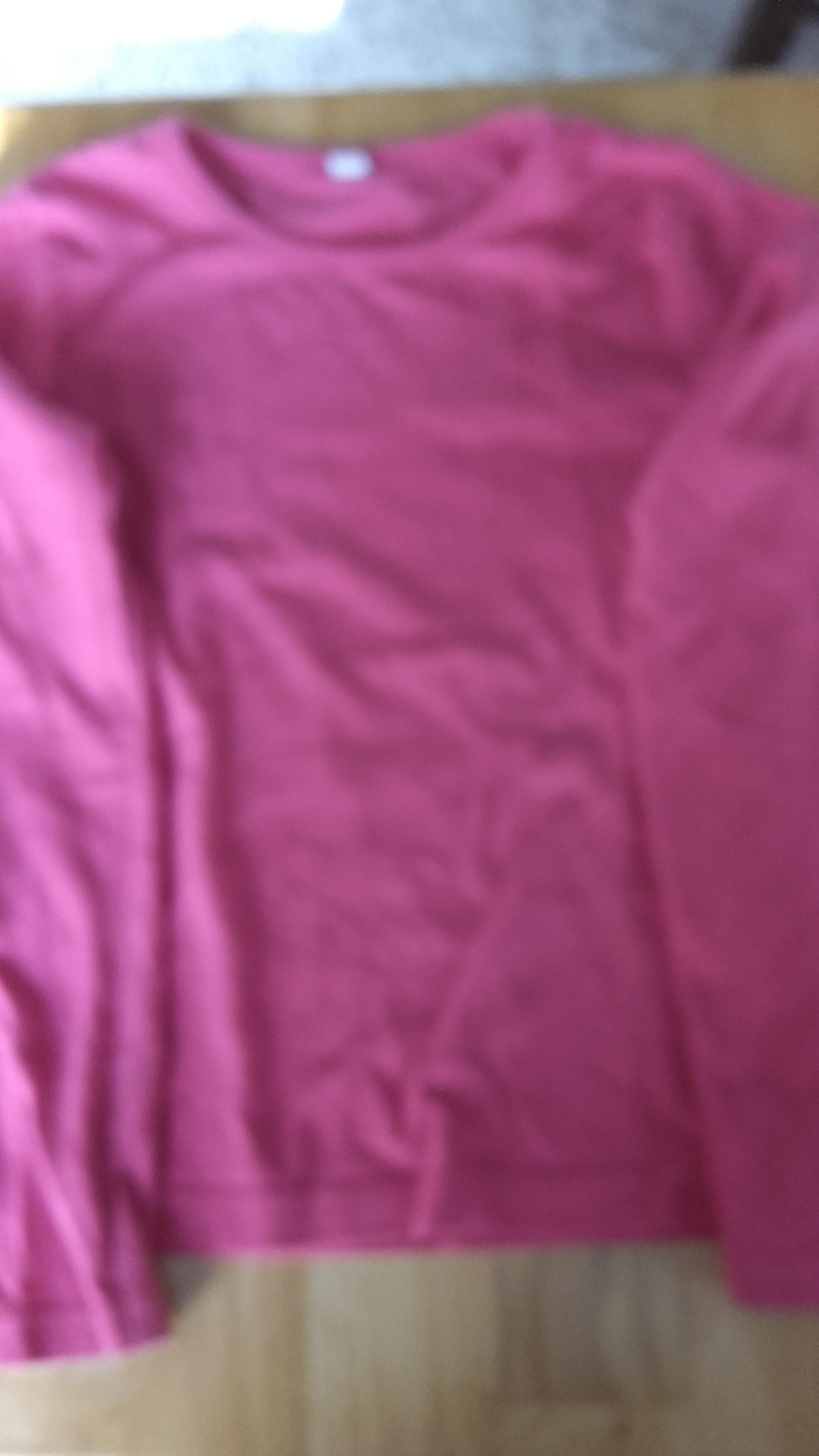 troc de troc t-shirt rose manche longue taille 6 ans image 0