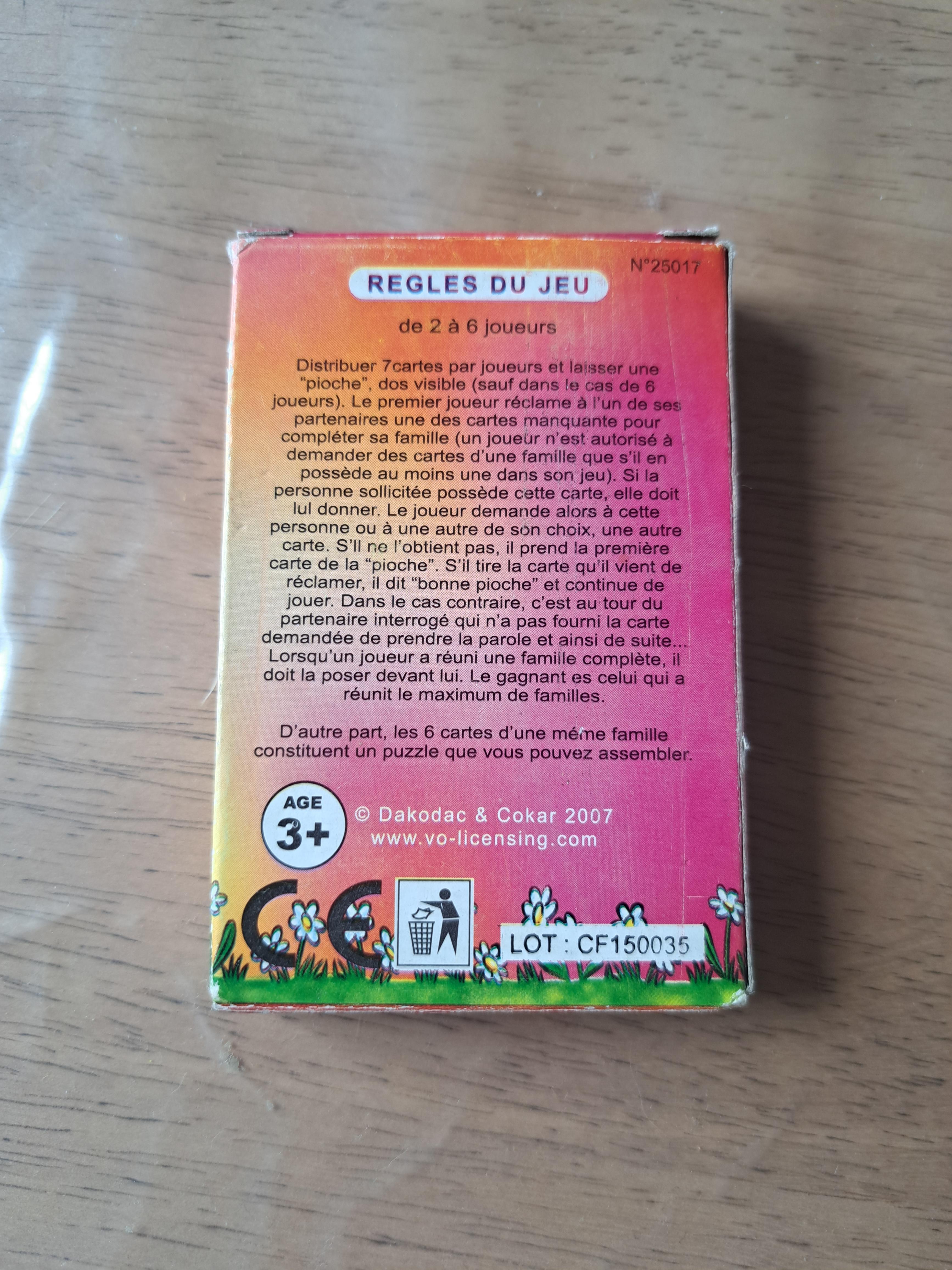 troc de troc jeu de 7 familles image 1
