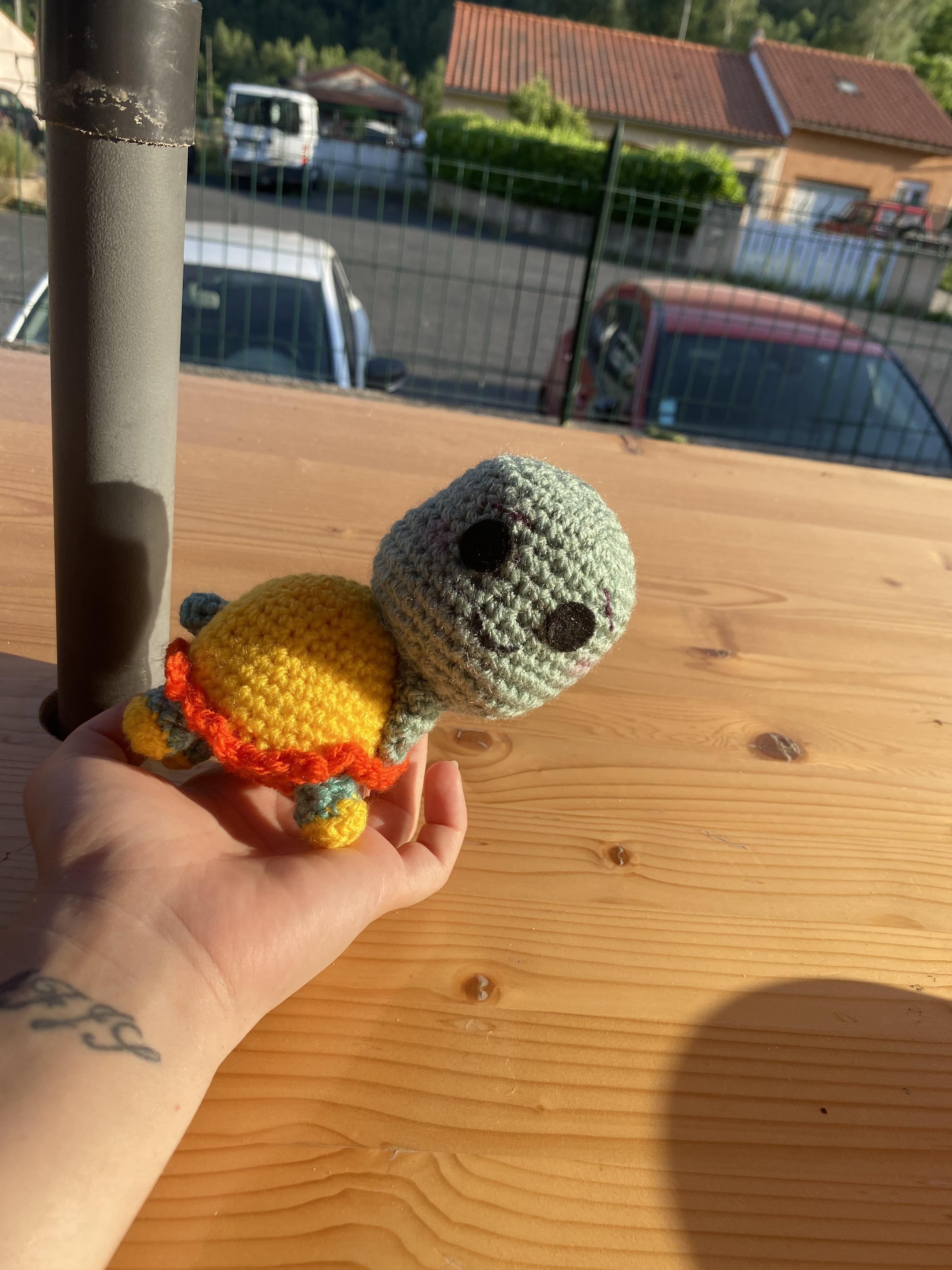 troc de troc tortue en crochet image 1