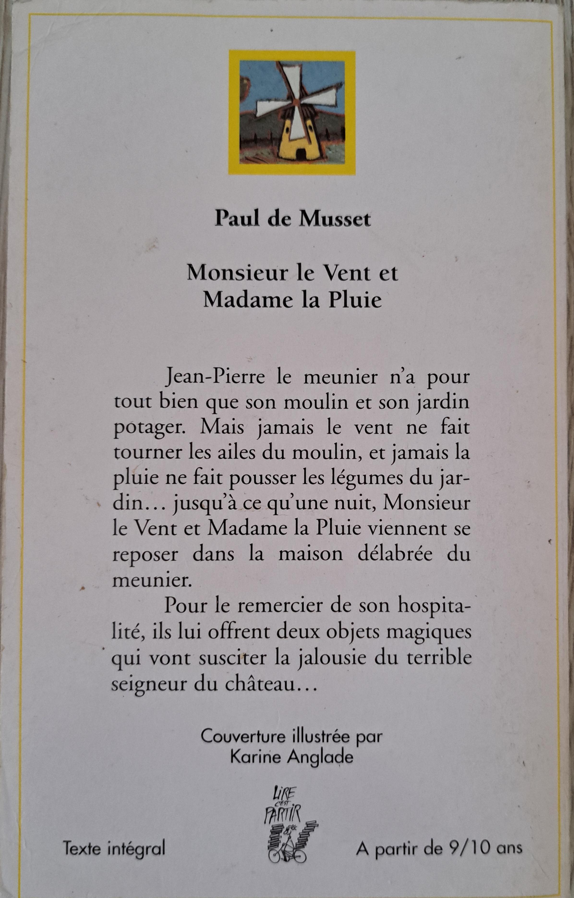 troc de troc mr le vent mme la pluie paul de musset (jeunesse) image 1