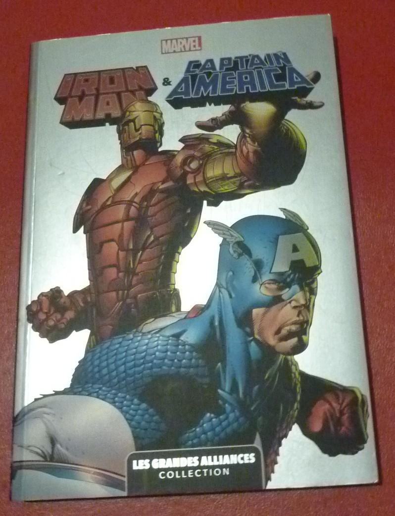 troc de troc iron man & captain america album marvel image 0