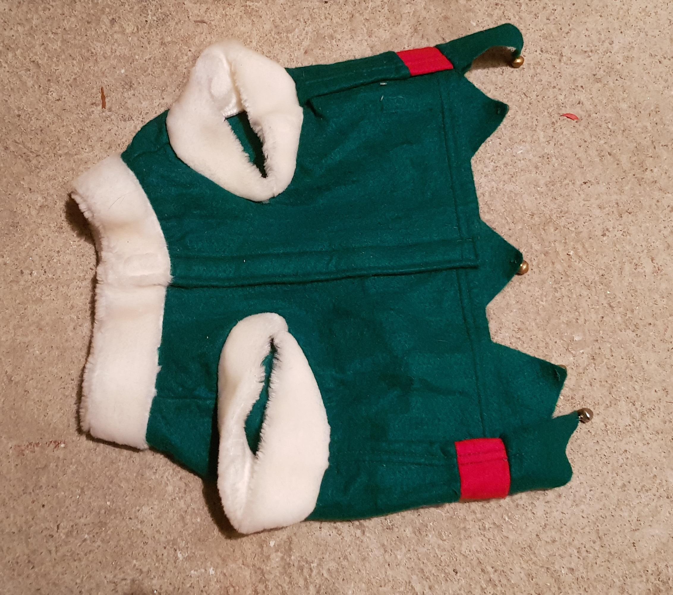troc de troc manteau lutin de noël chien image 1