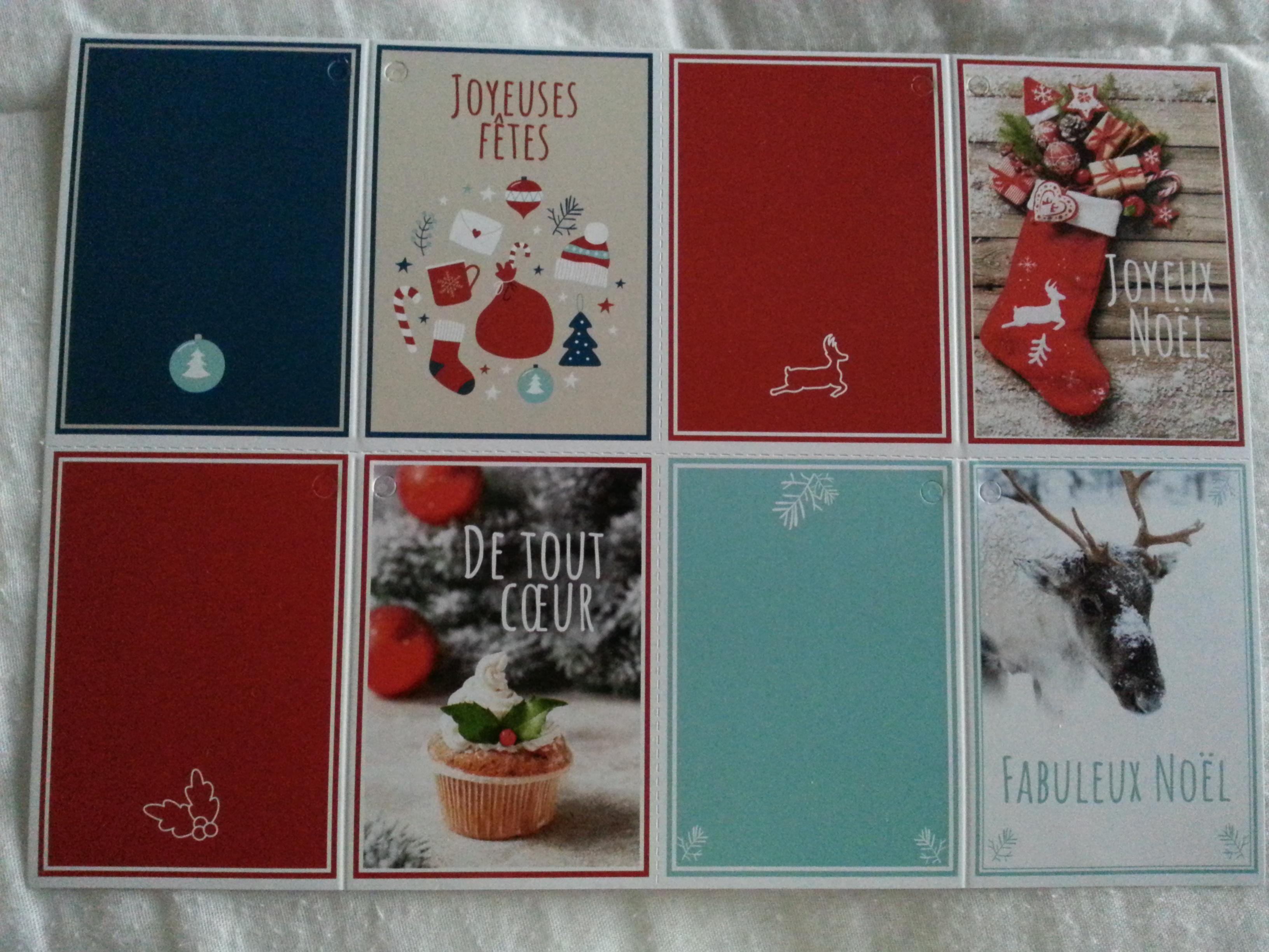 troc de troc lot de 4 étiquettes différentes carton pour vos cadeaux de noël image 0