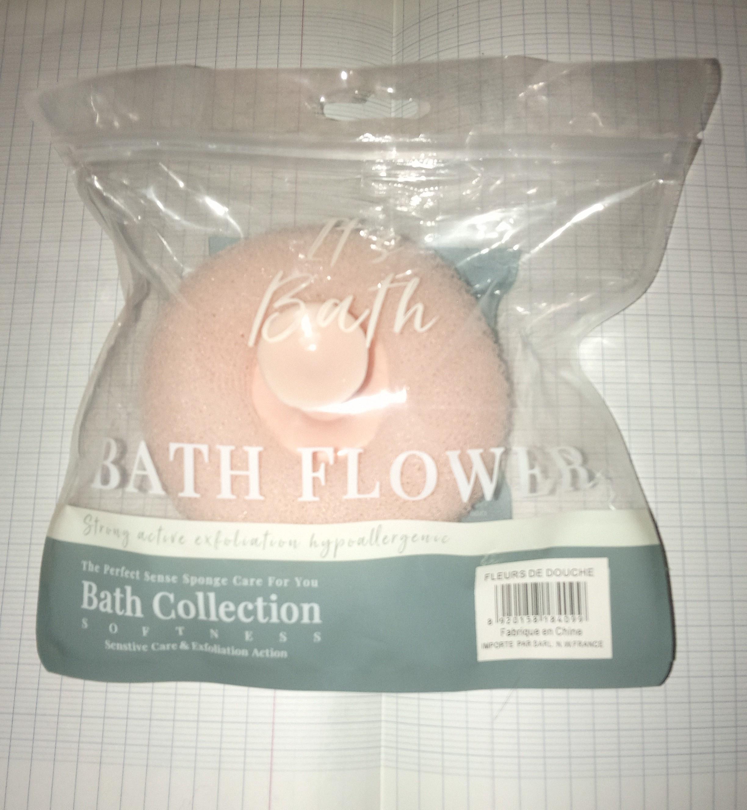 troc de troc fleur de douche neuve pour se frotter le corps lors de son bain image 0