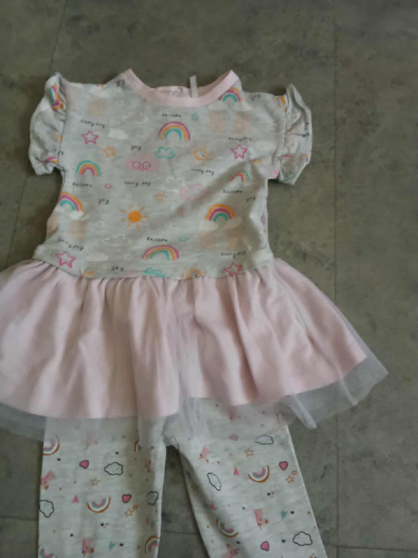 troc de troc robe rose avec calecon orchestra 9 mois image 1