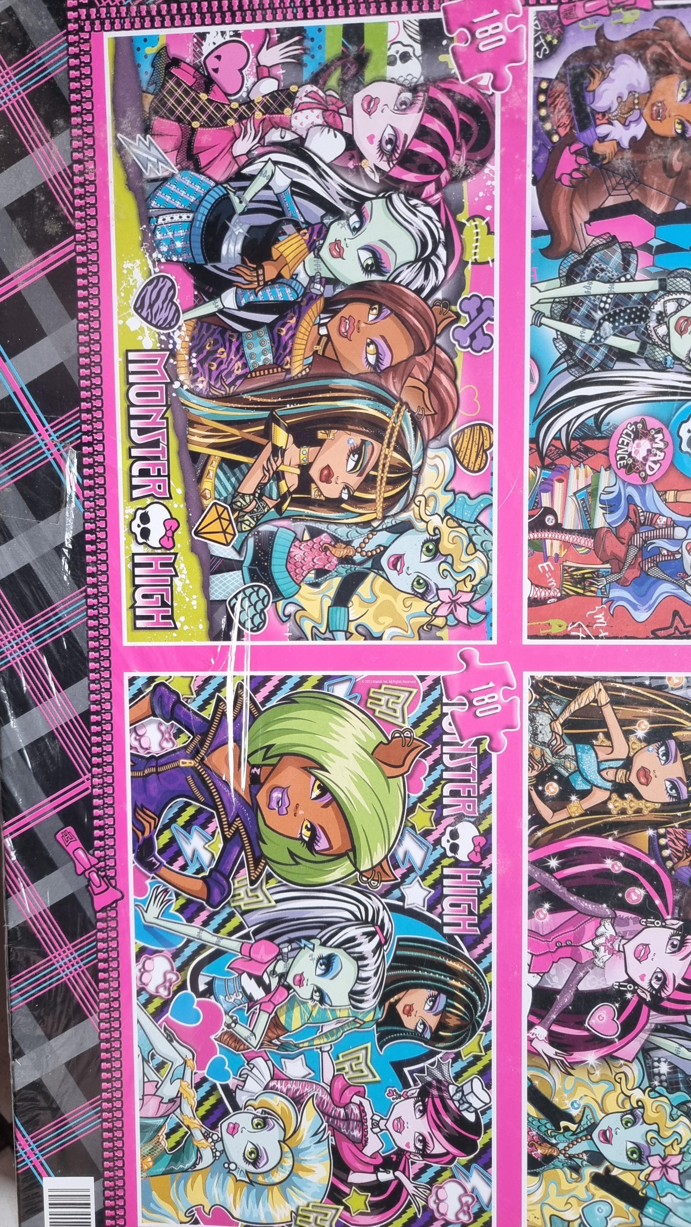 troc de troc 4 puzzles monster high neuf sous blister image 2
