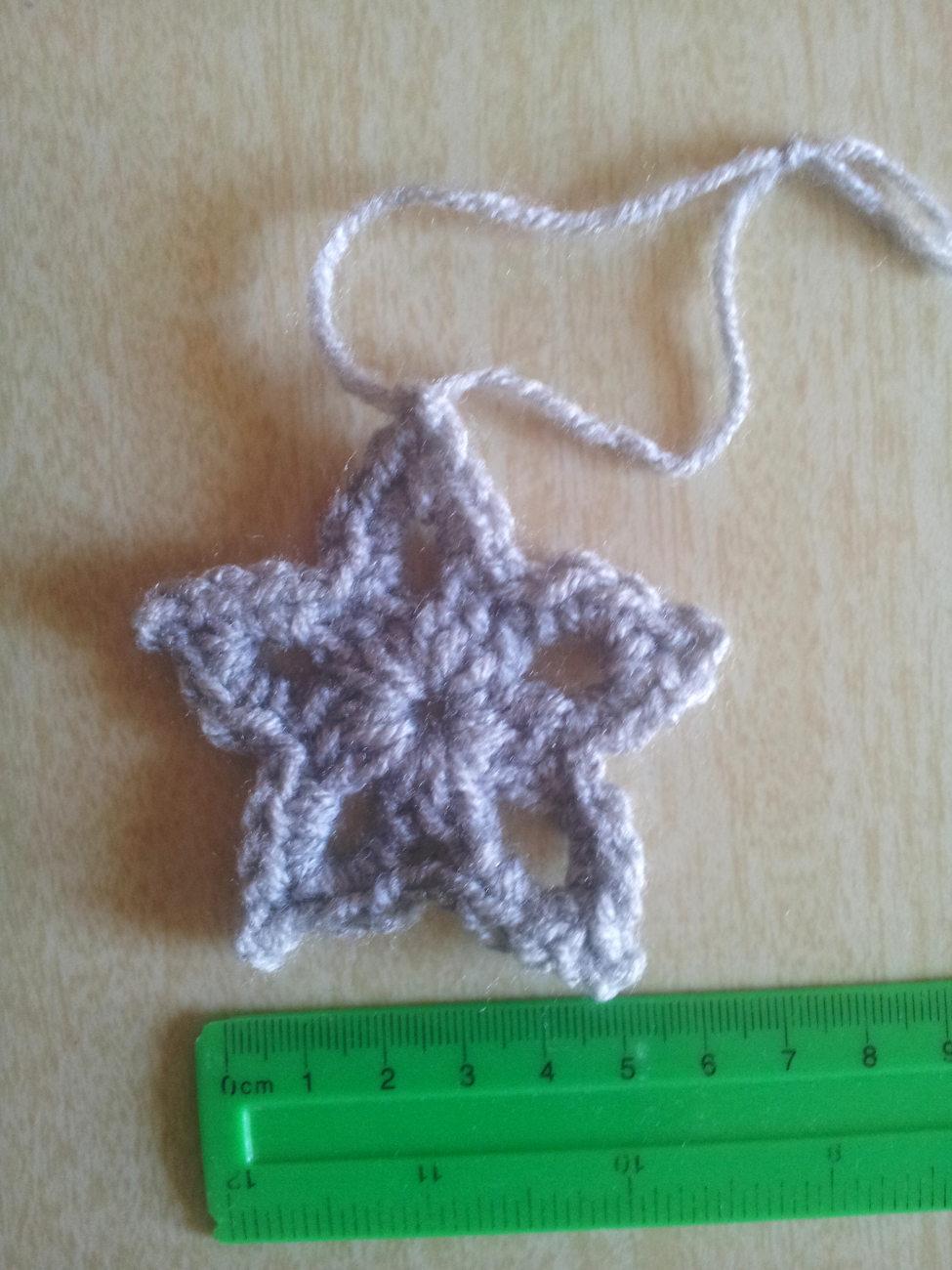 troc de troc etoile au crochet faite main #7 image 0