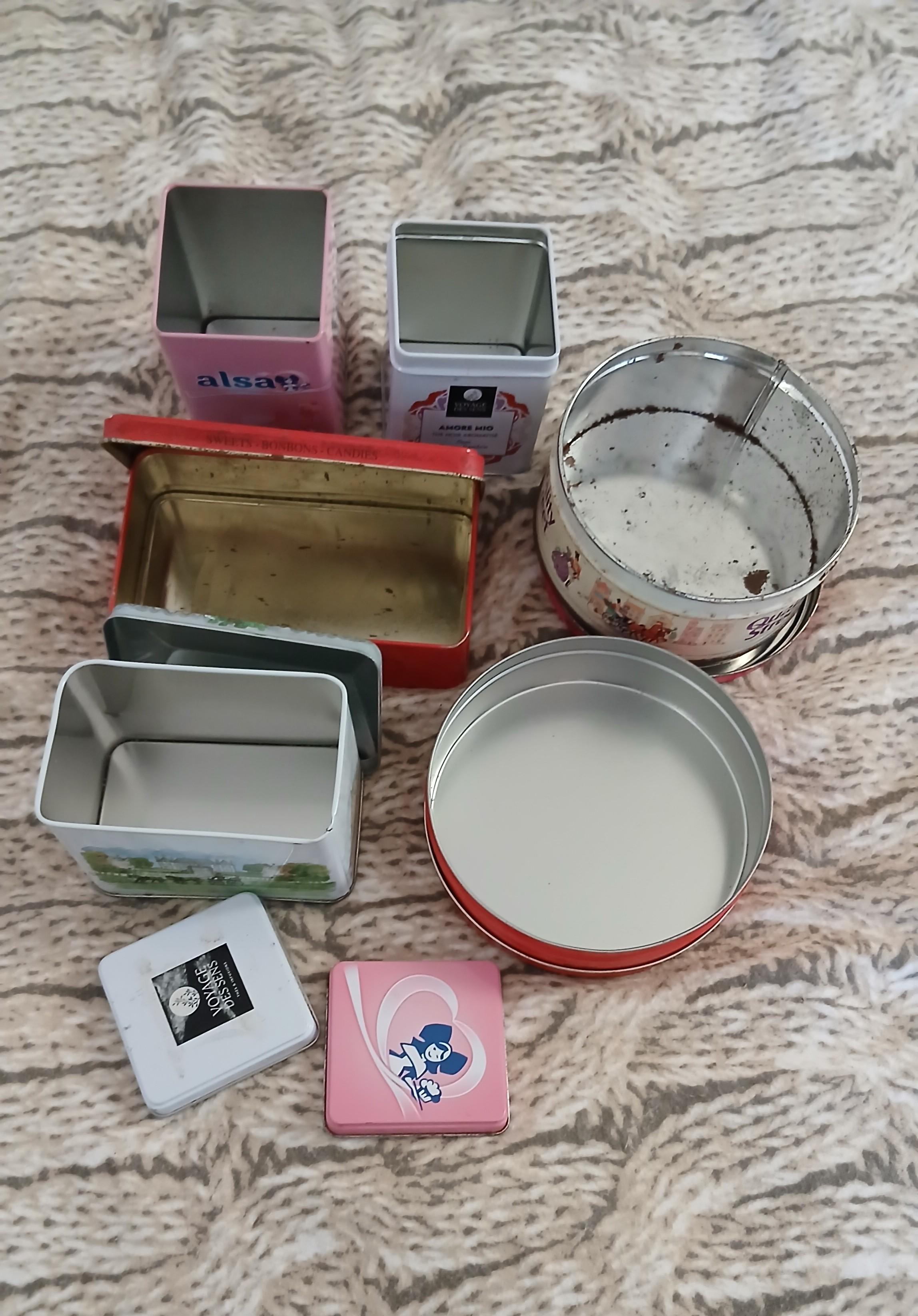 troc de troc lots de boîtes en fer image 1