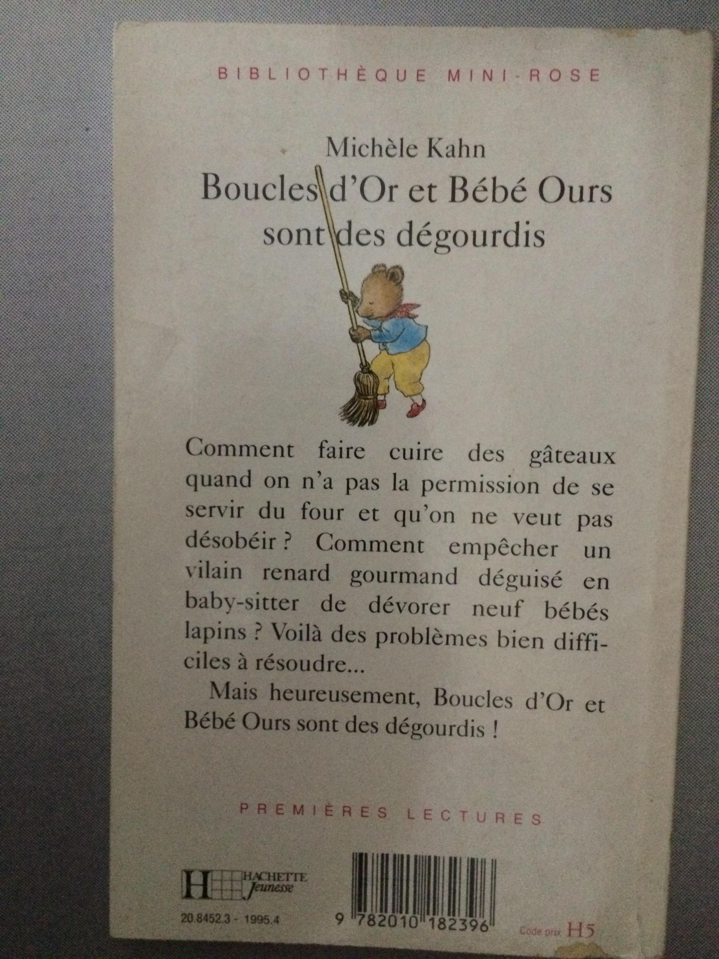 troc de troc boucles d'or et bébé ours sont des dégourdis image 1