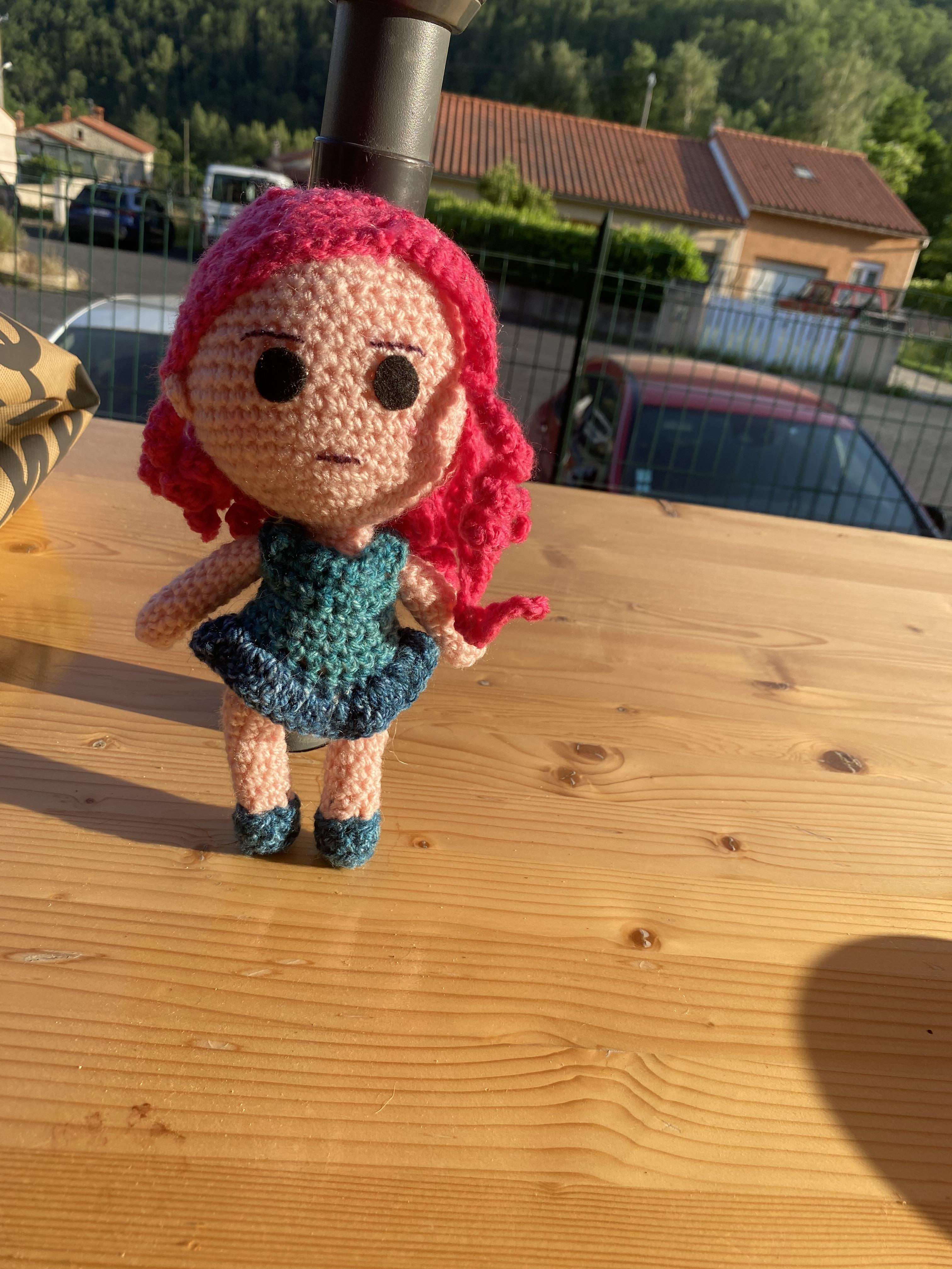 troc de troc poupée en crochet image 0