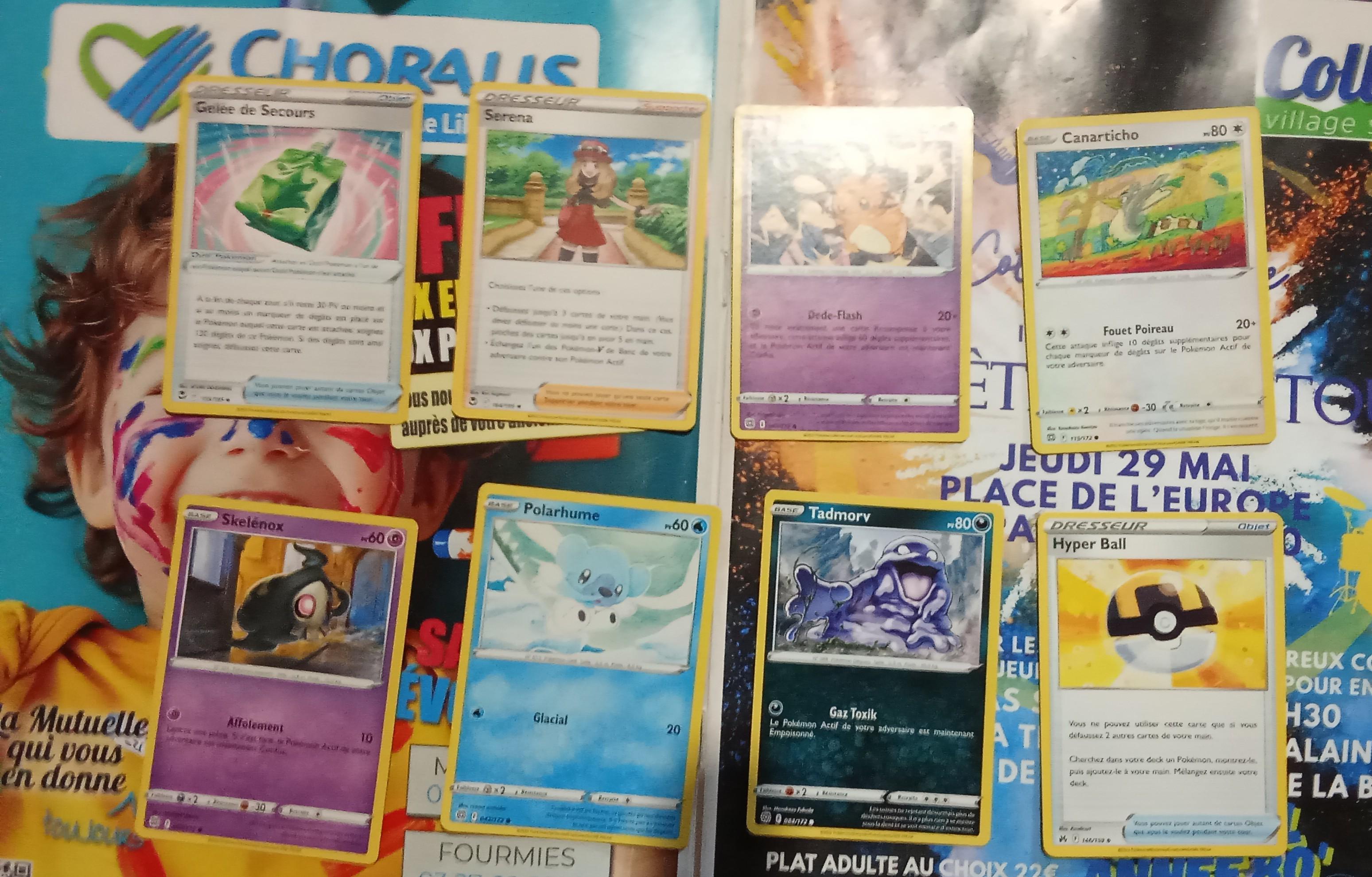troc de troc lot cartes pokémons réserver mmmanga image 2