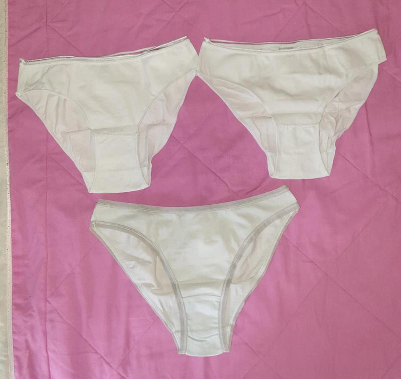 troc de troc lot de 3 culottes blanches image 1