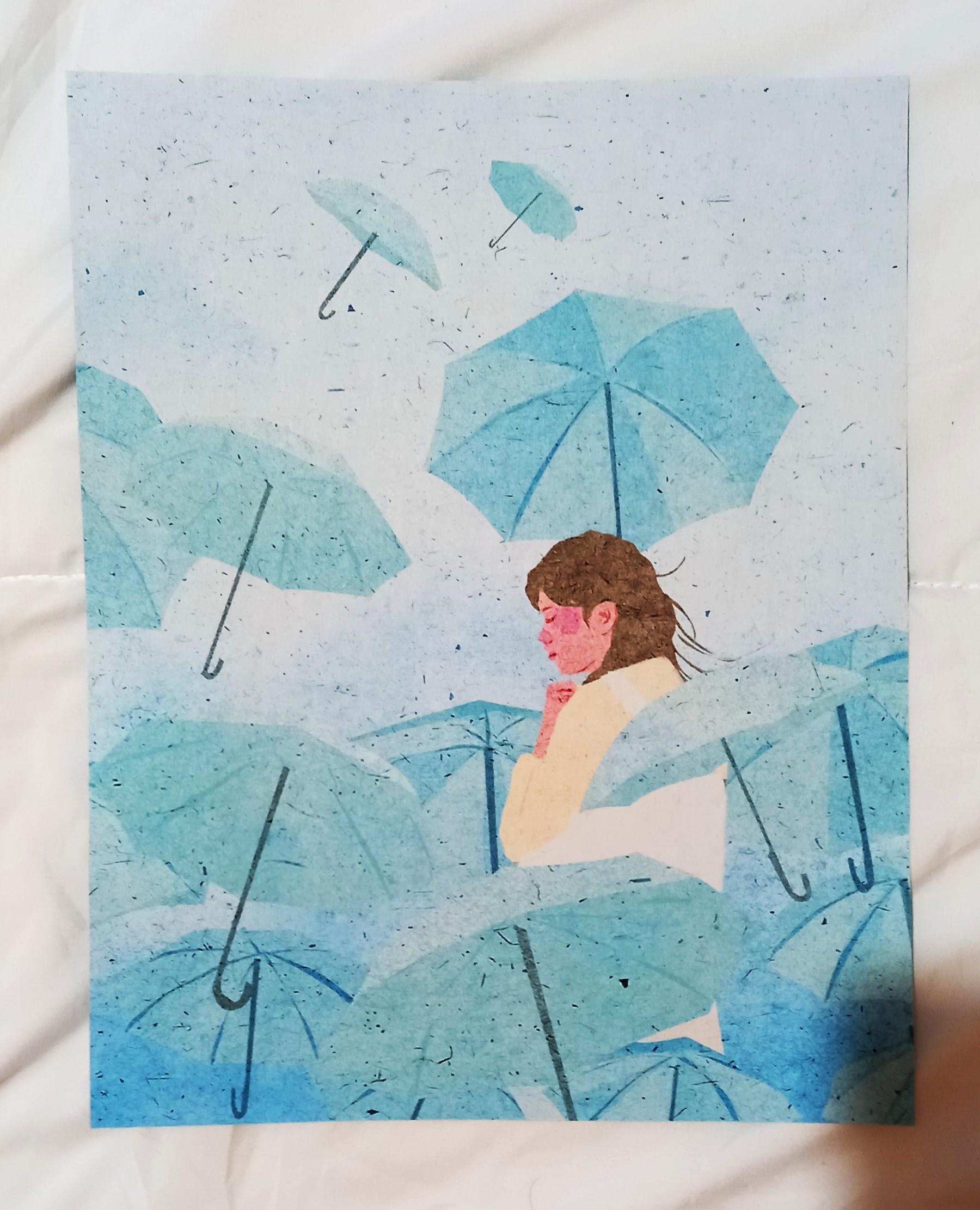 troc de troc affiche "les parapluies". image 0