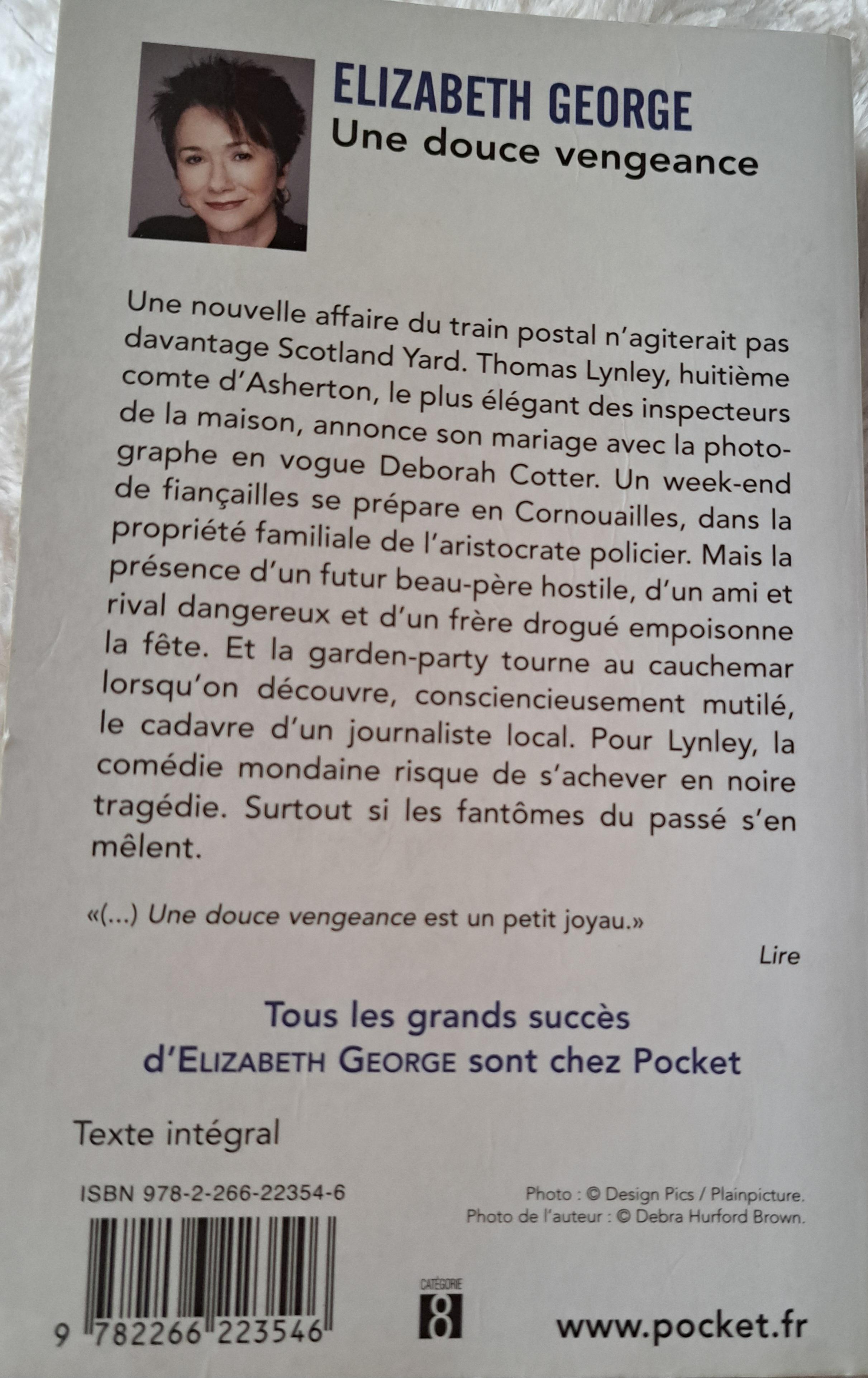 troc de troc réservé une douce vengeance de elizabeth george image 1