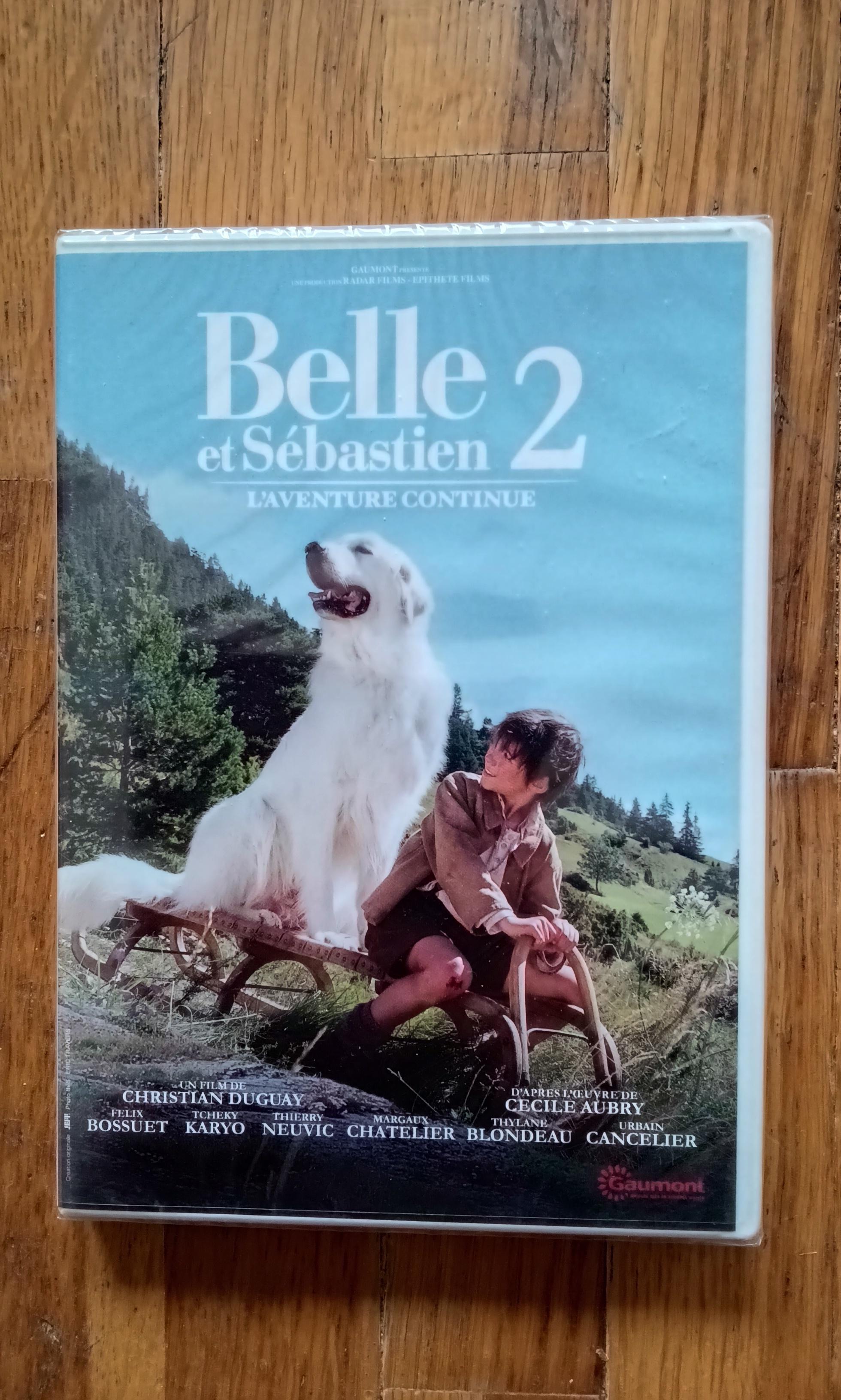troc de troc belle et sébastien 2 l'aventure continue dvd neuf sous cellophane image 0