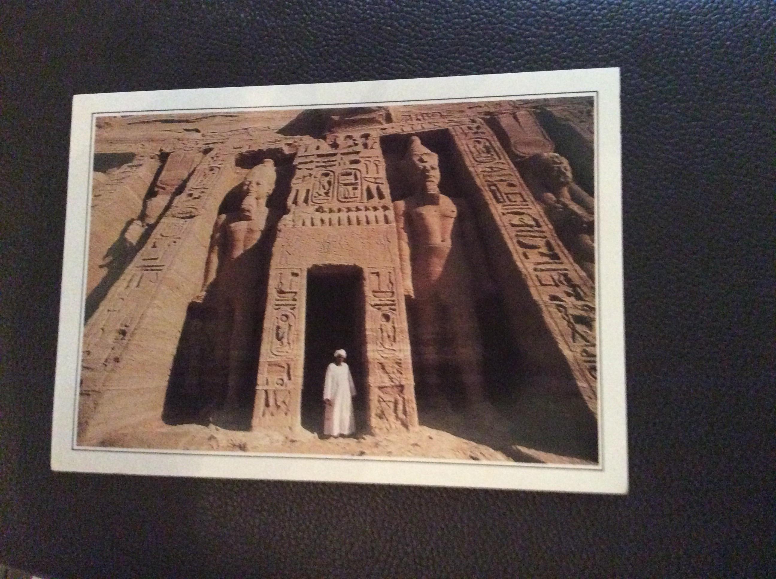 troc de troc carte postale neuve temple hator image 0