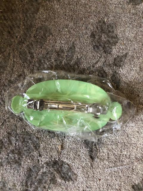 troc de troc (réservé) petite barrette fillette longueur 8cm approx image 1