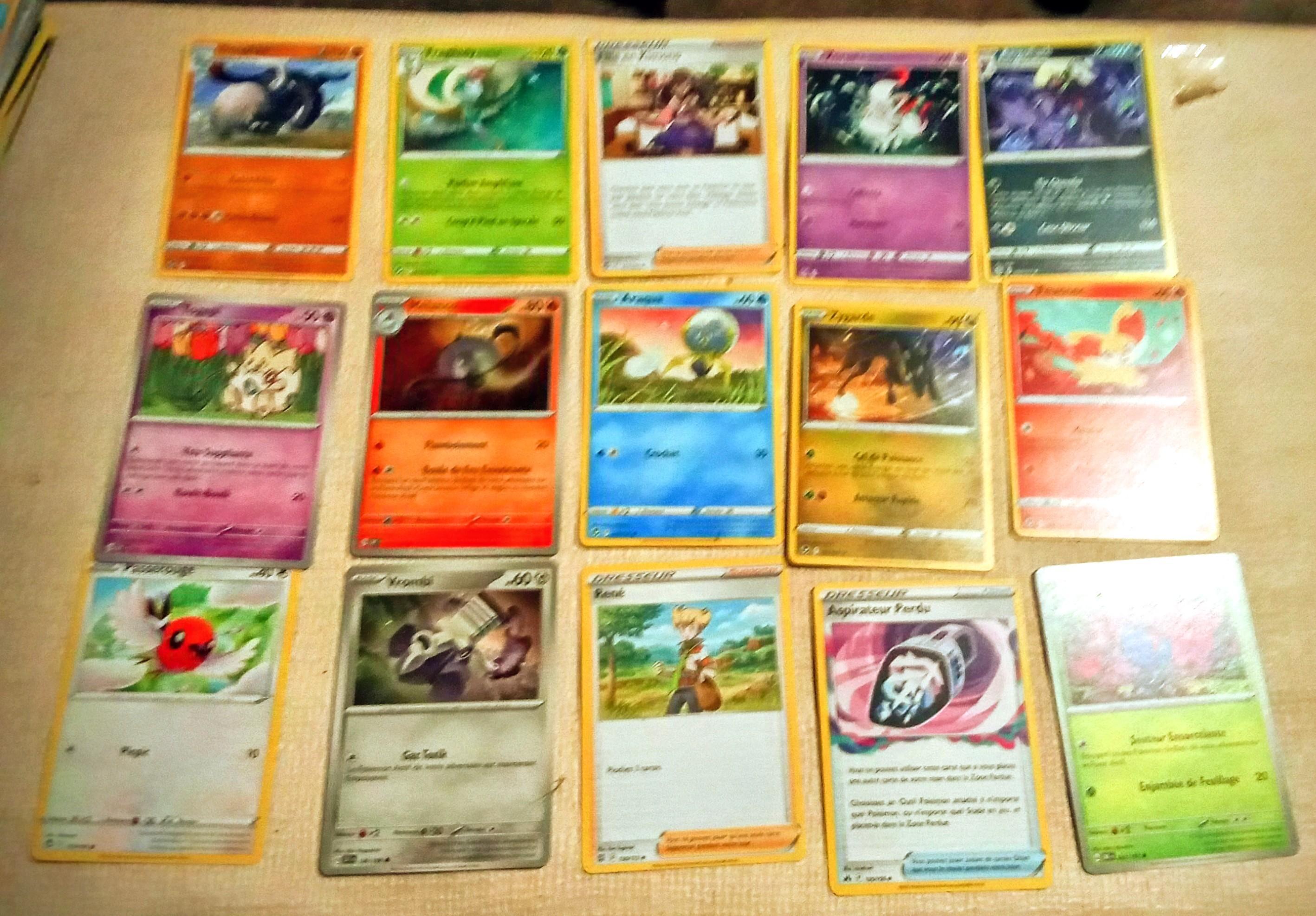 troc de troc lot de 27 cartes pokémons réservation ventura image 0