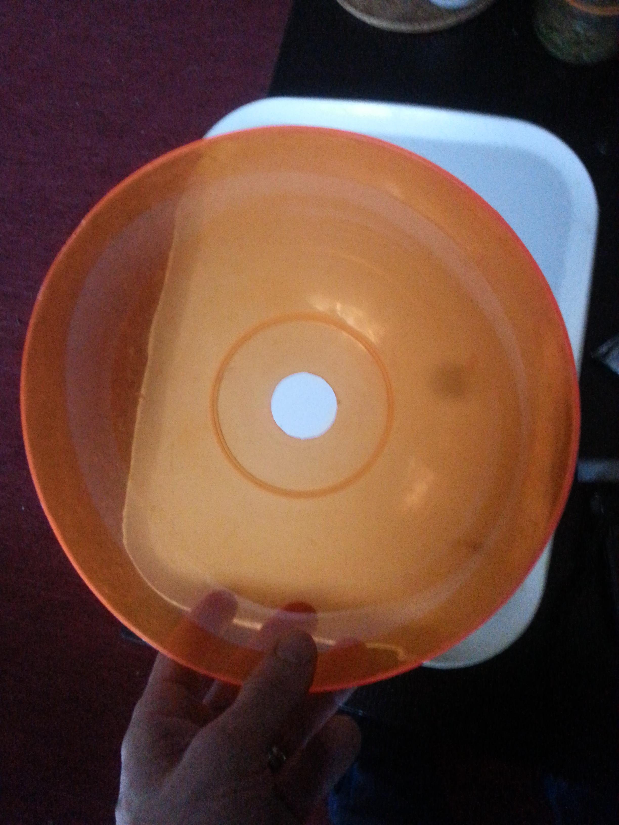 troc de troc bol orange (peut servir d'objet détourné comme une lampe) image 1