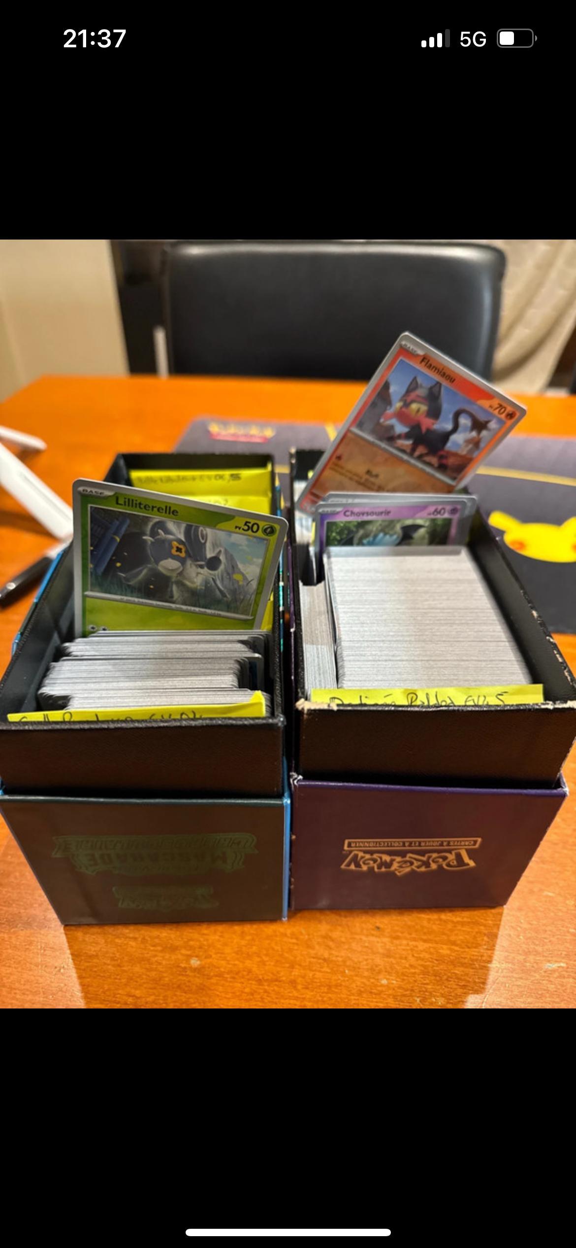 troc de troc collection cartes brillantes pokémon image 1